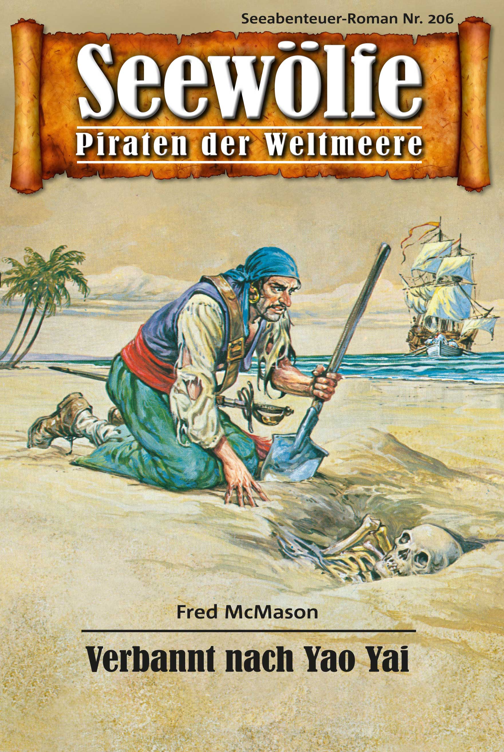 Обложка книги «Seewölfe - Piraten der Weltmeere 206»