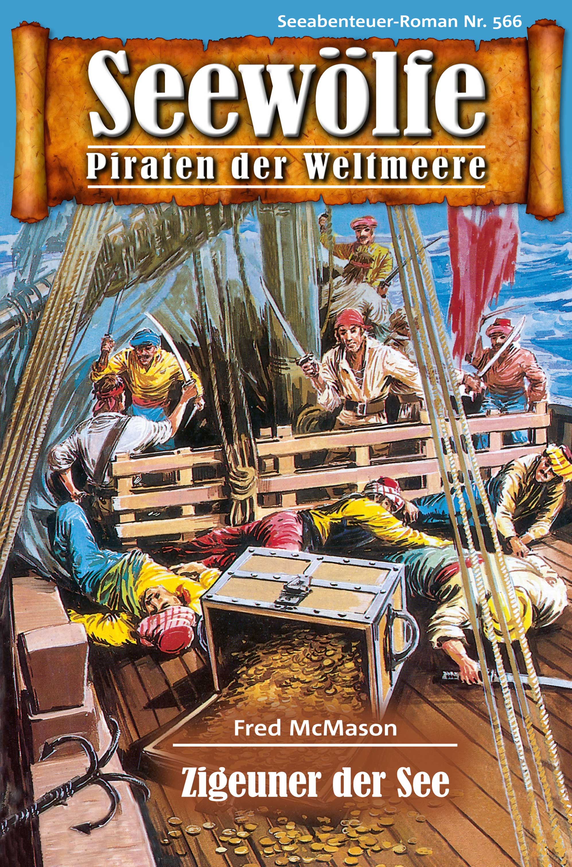 Обложка книги «Seewölfe - Piraten der Weltmeere 566»