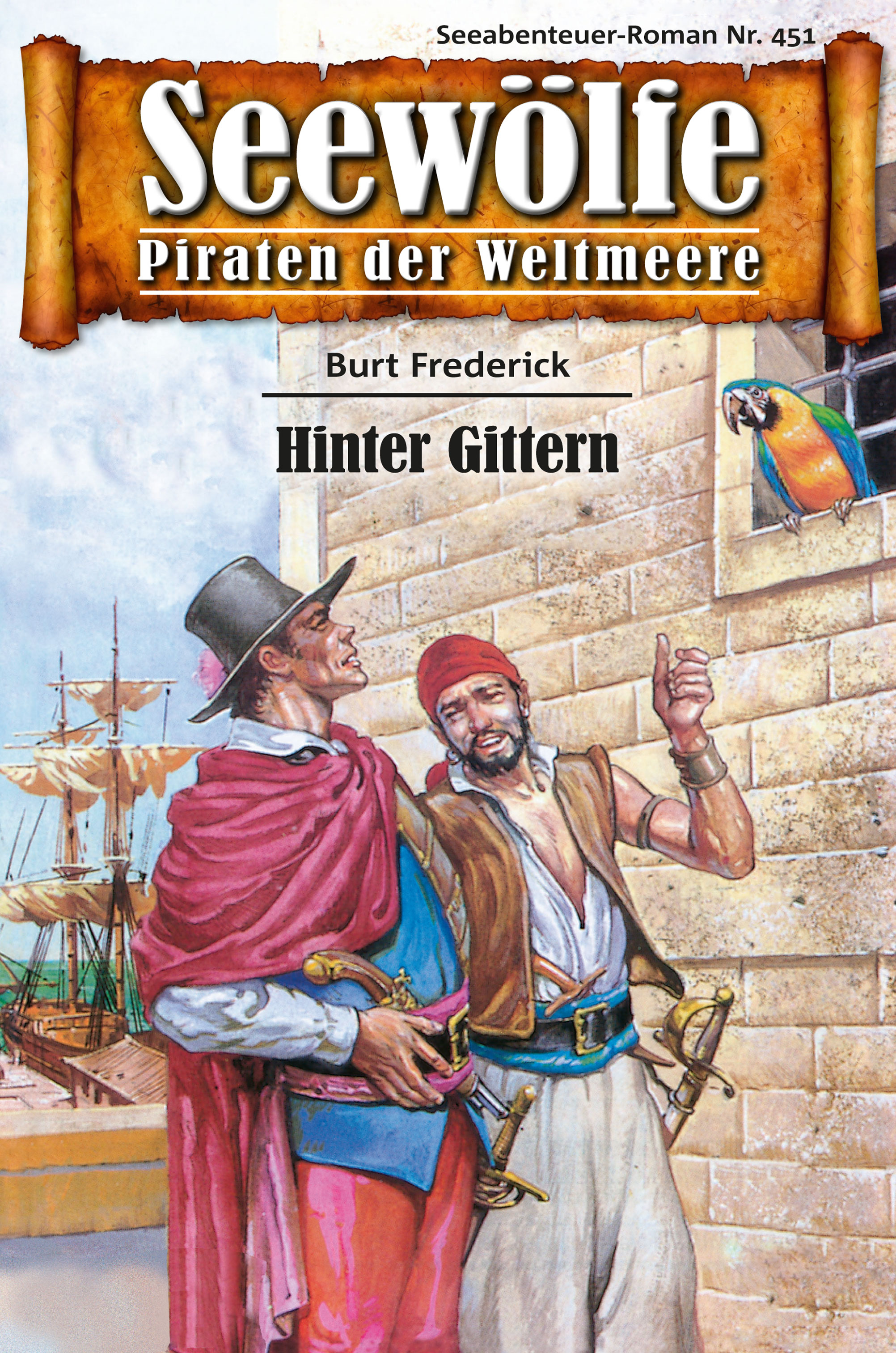 Обложка книги «Seewölfe - Piraten der Weltmeere 451»