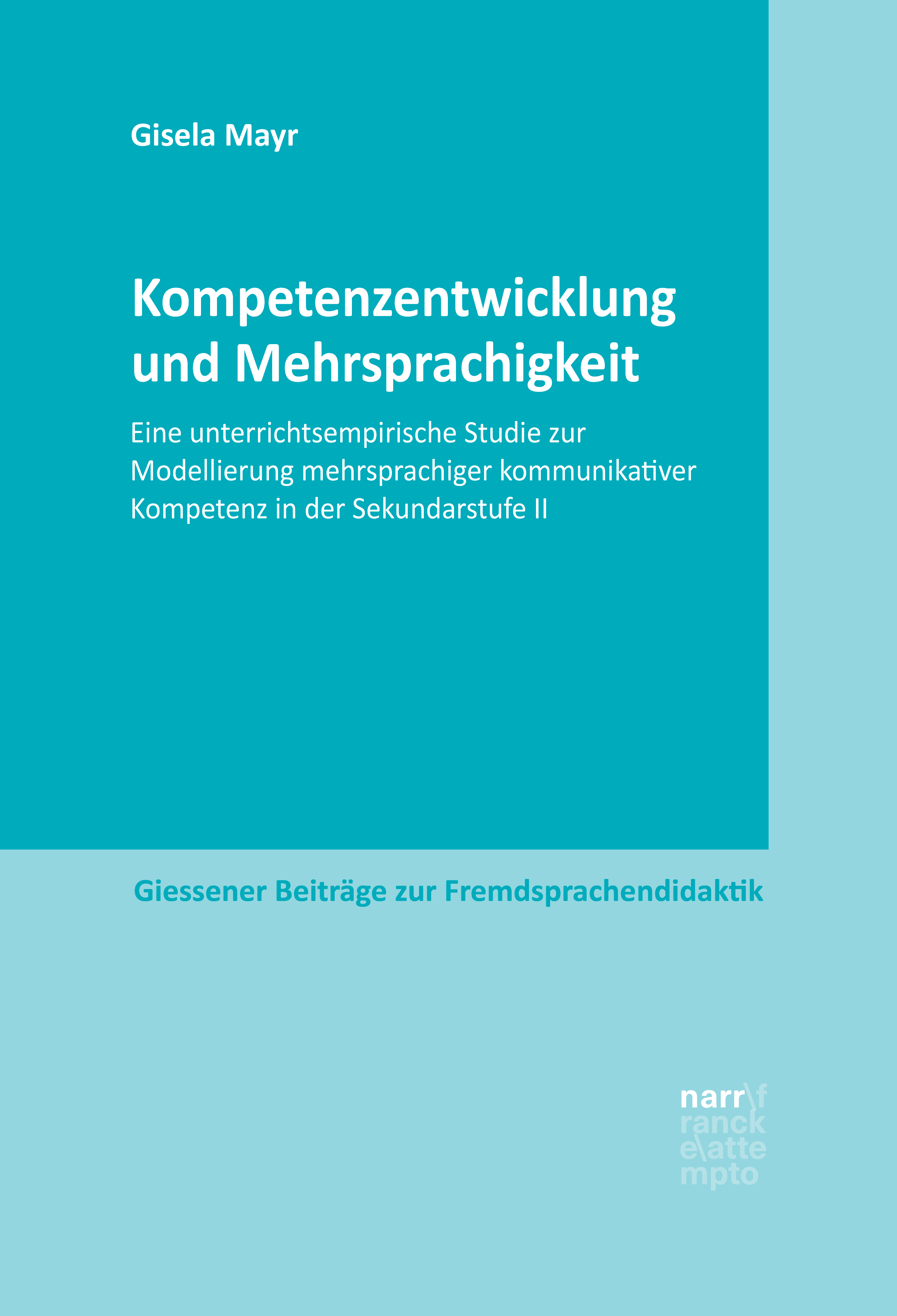 Обложка книги «Kompetenzentwicklung und Mehrsprachigkeit»