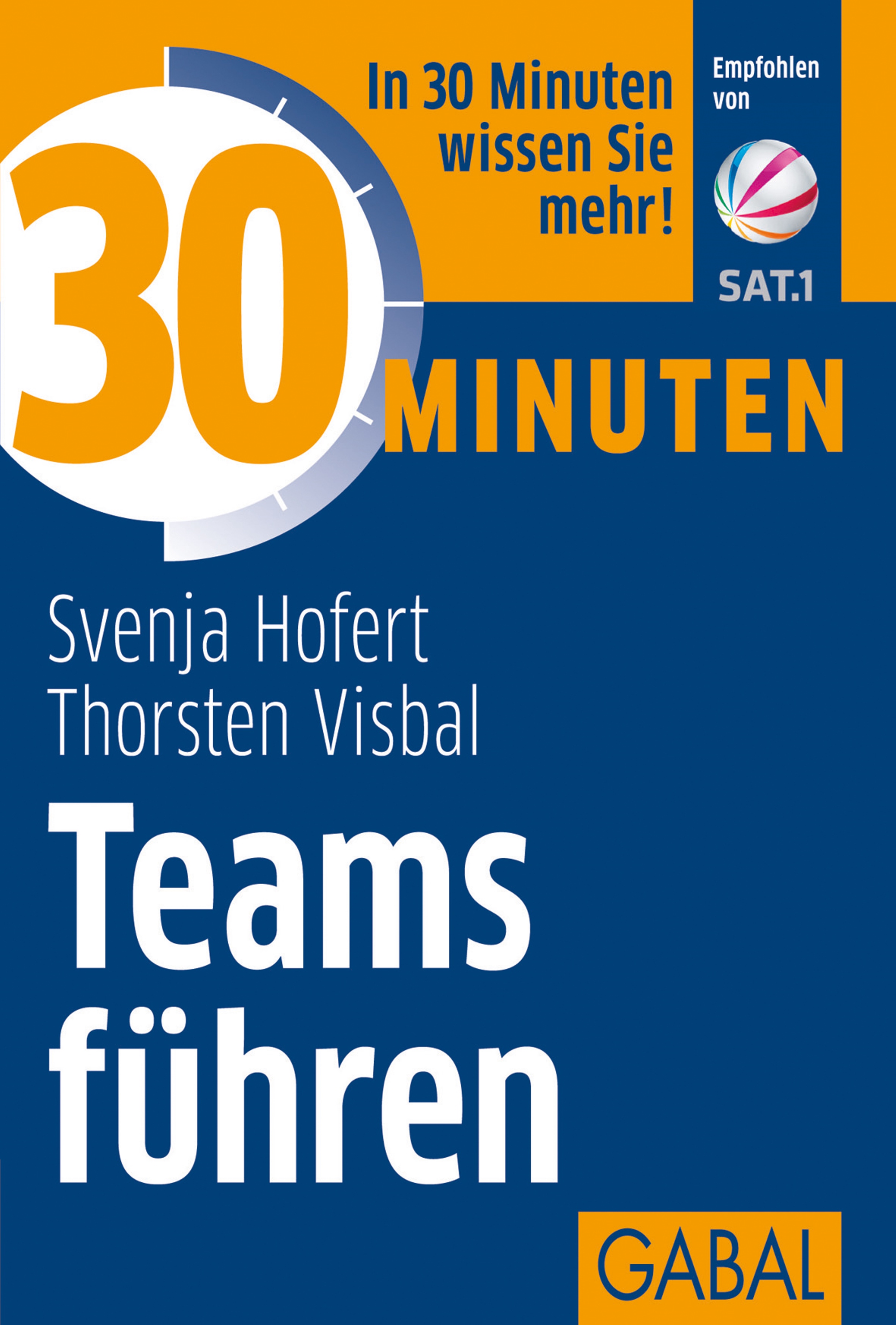 Обложка книги «30 Minuten Teams führen»