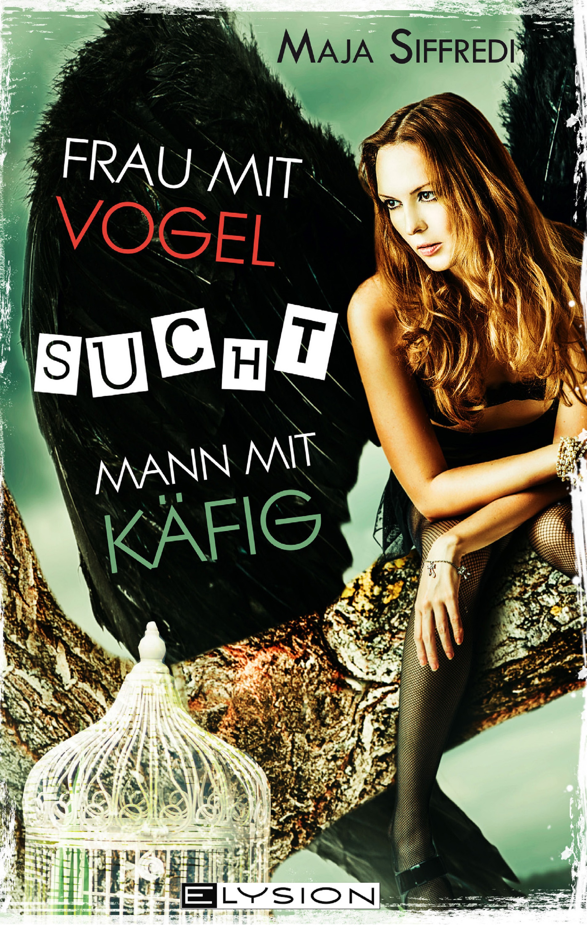 Обложка книги «Frau mit Vogel sucht Mann mit Käfig»