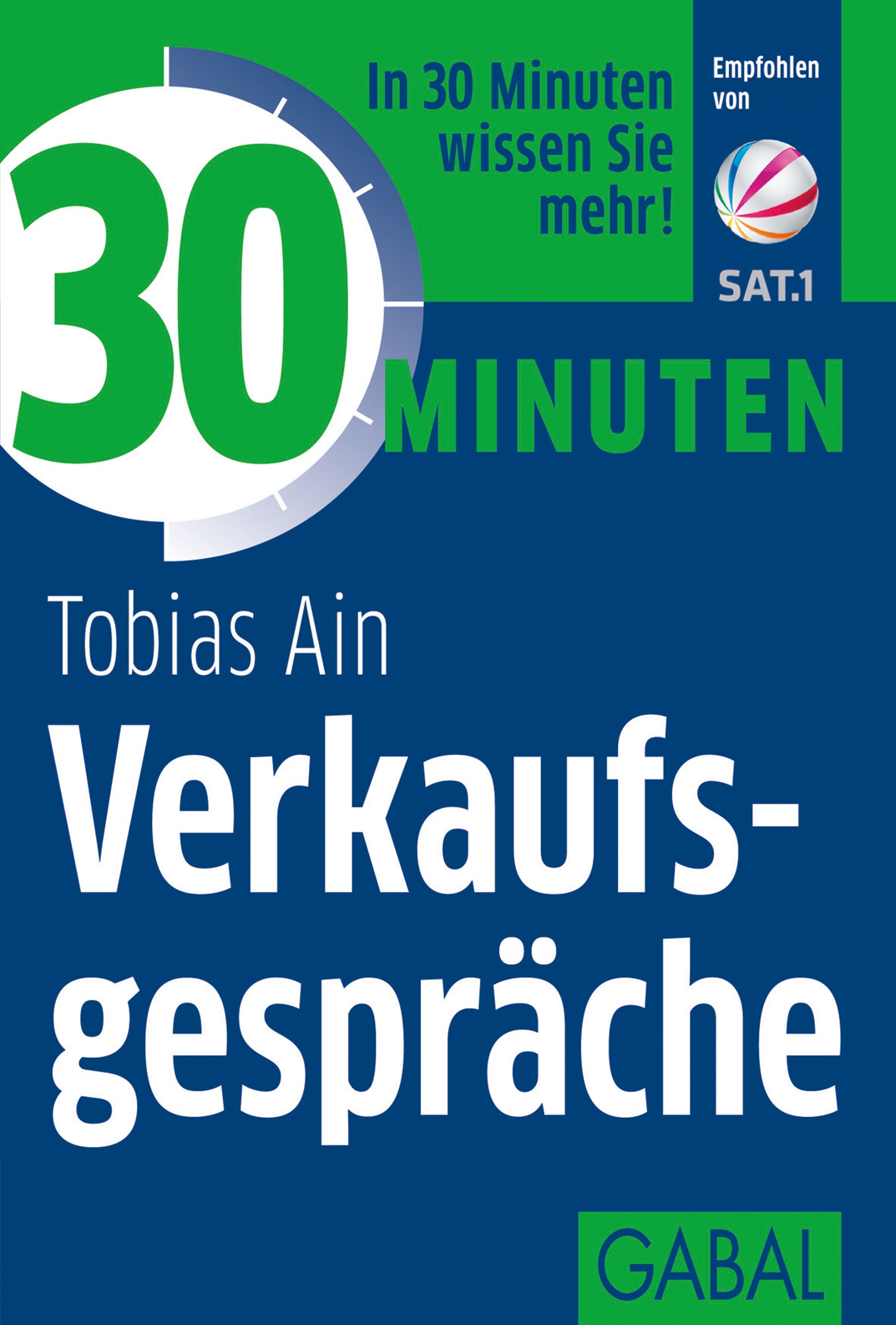 Обложка книги «30 Minuten Verkaufsgespräche»