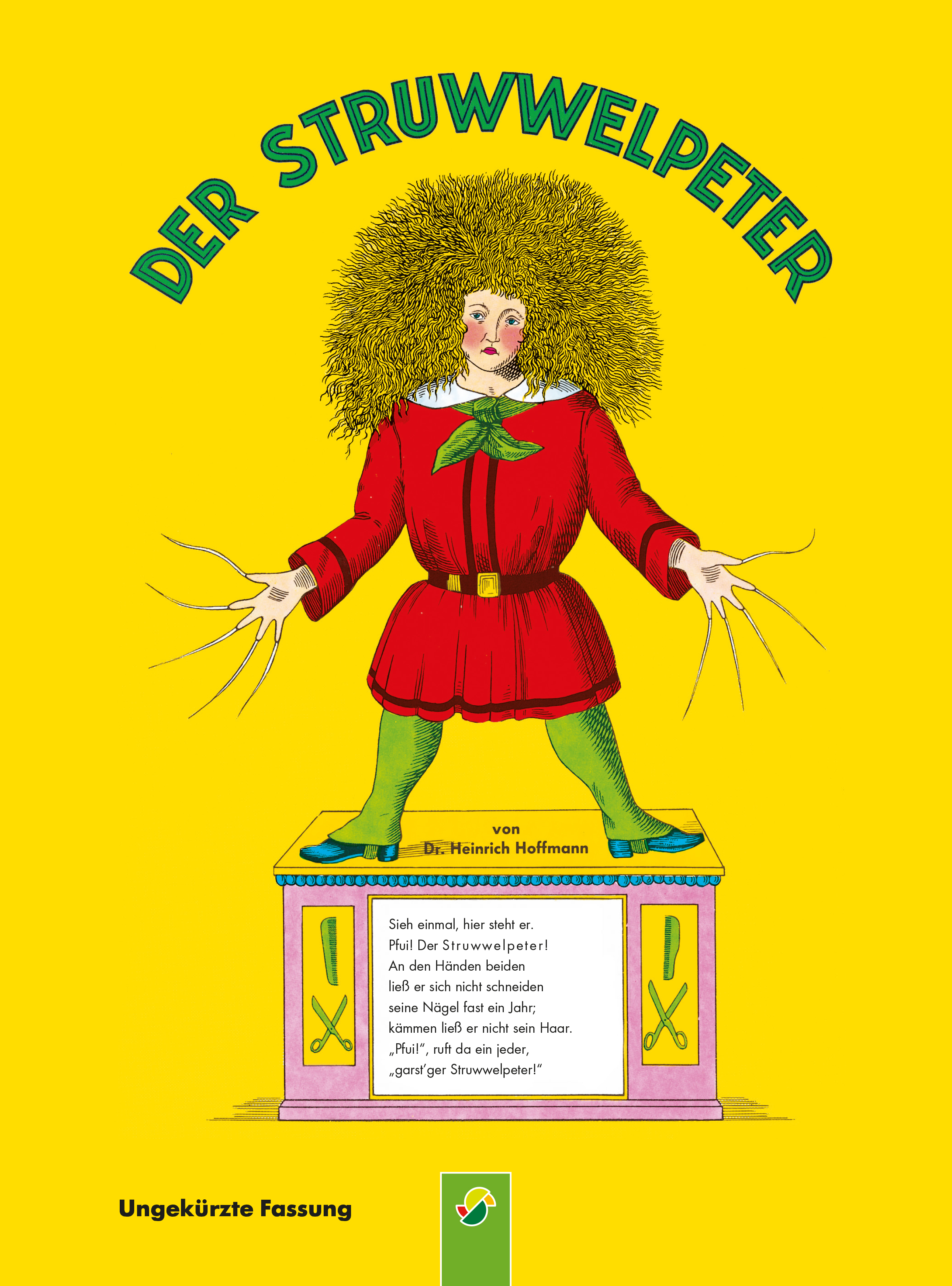 Обложка книги «Der Struwwelpeter - ungekürzte Fassung»