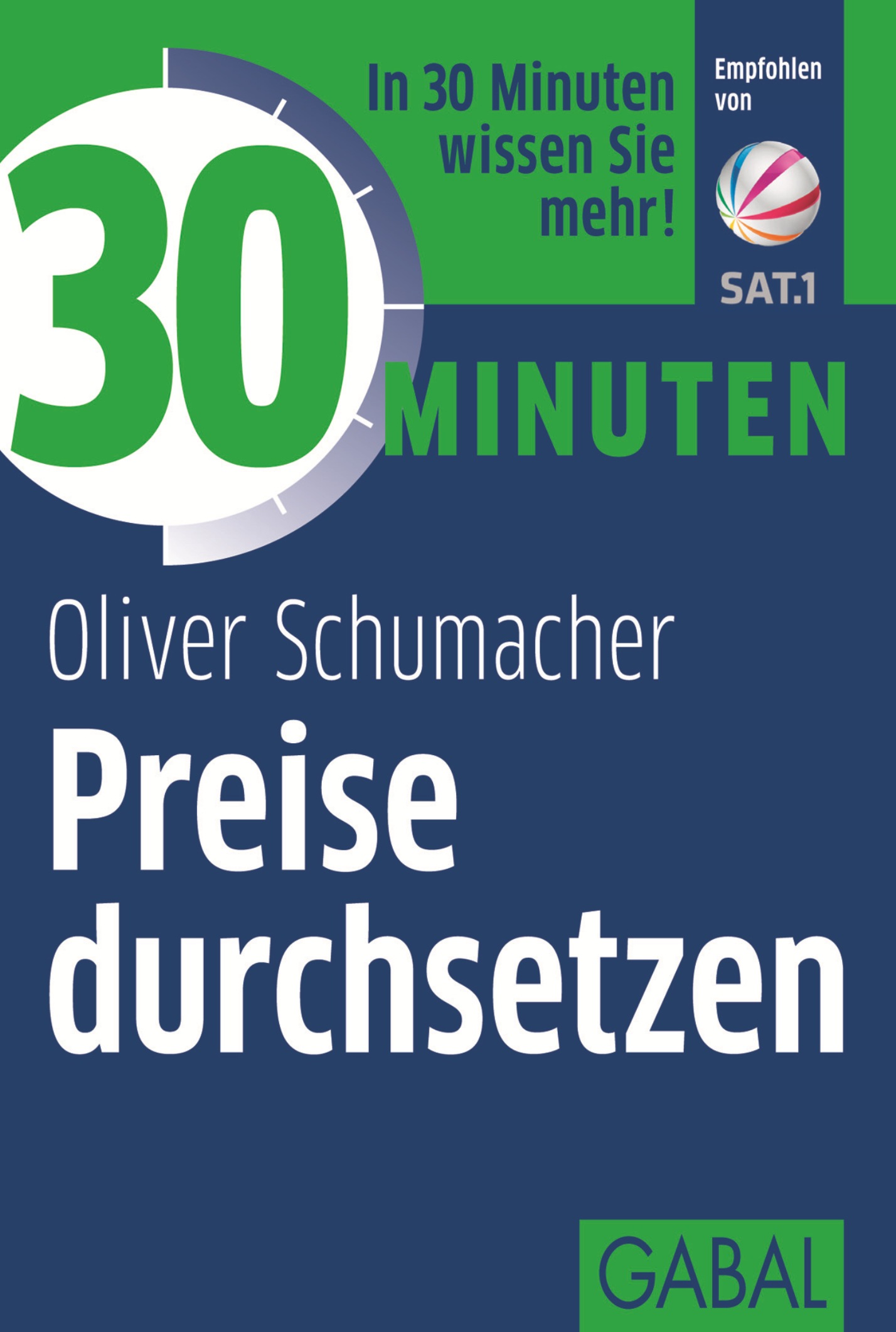 Обложка книги «30 Minuten Preise durchsetzen»
