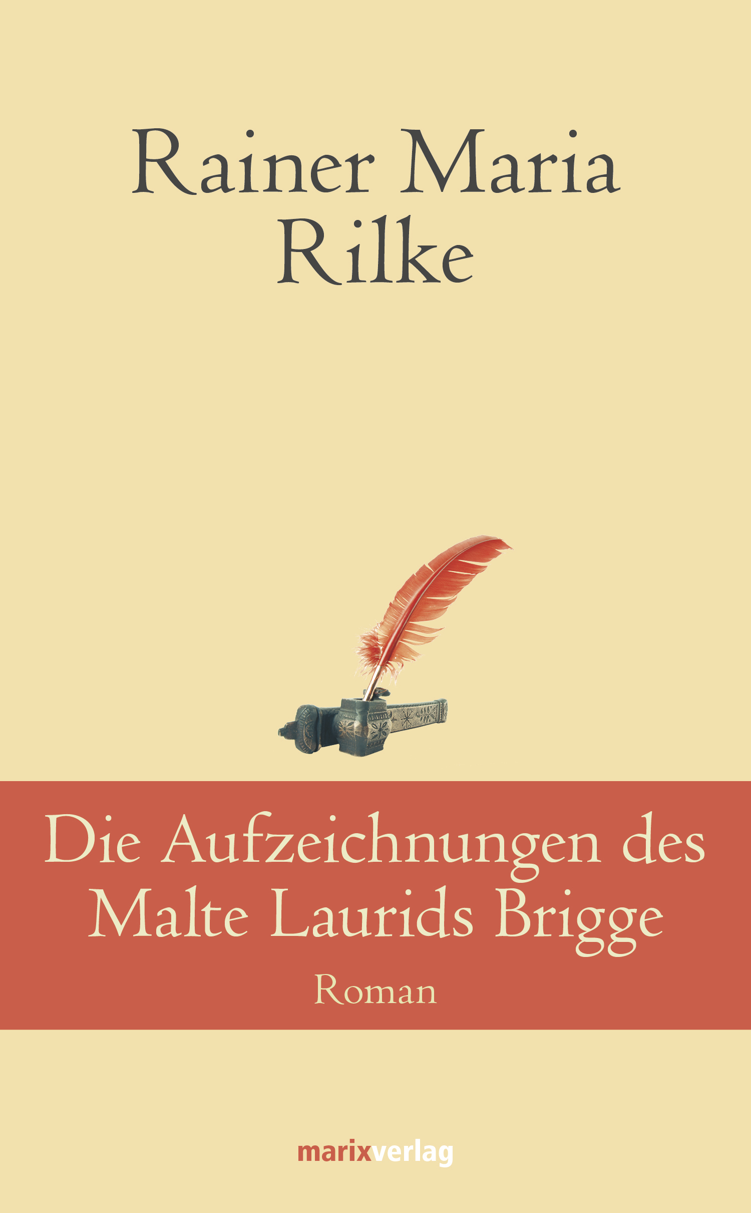 Обложка книги «Die Aufzeichnungen desMalte Laurids Brigge»