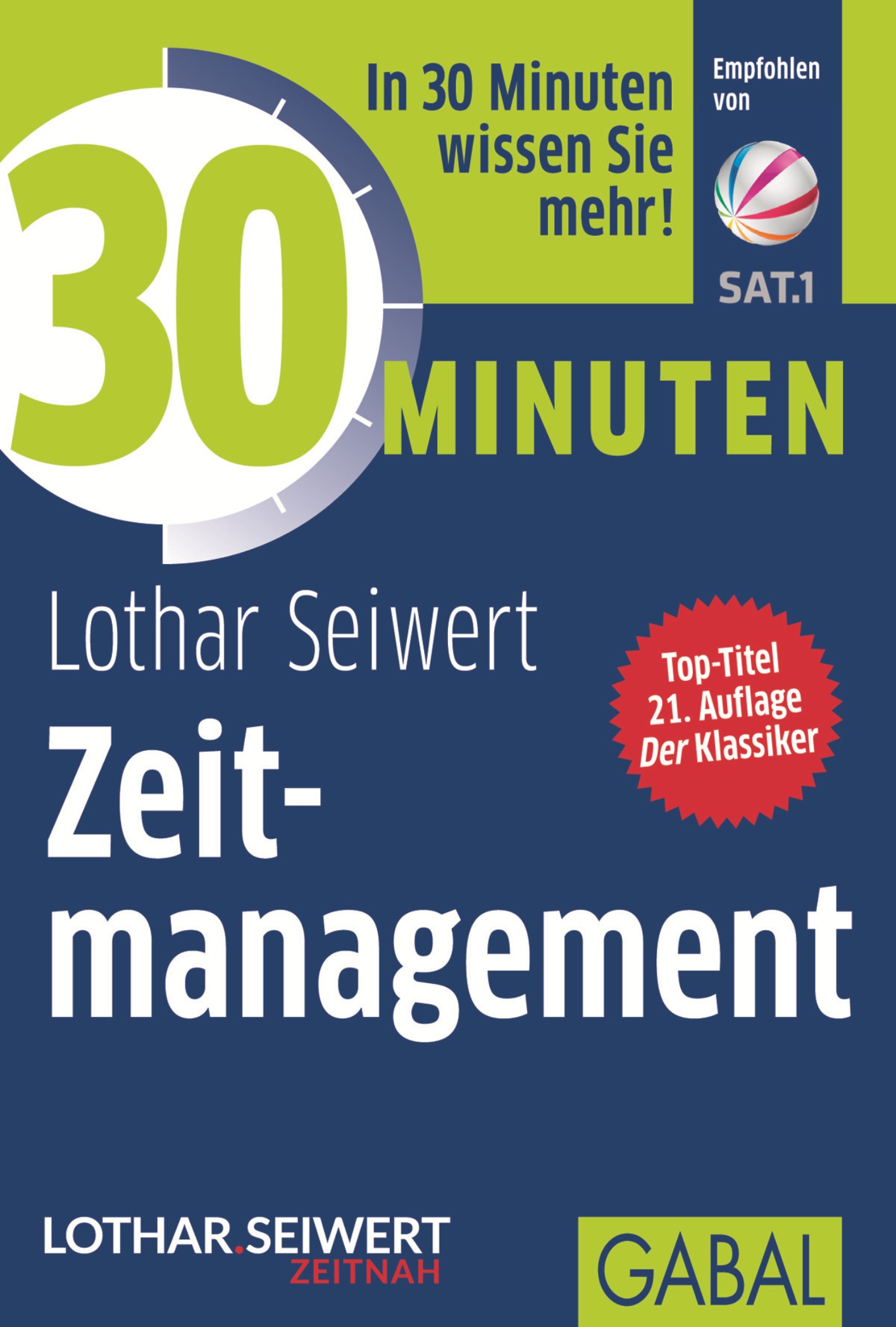 Обложка книги «30 Minuten Zeitmanagement»
