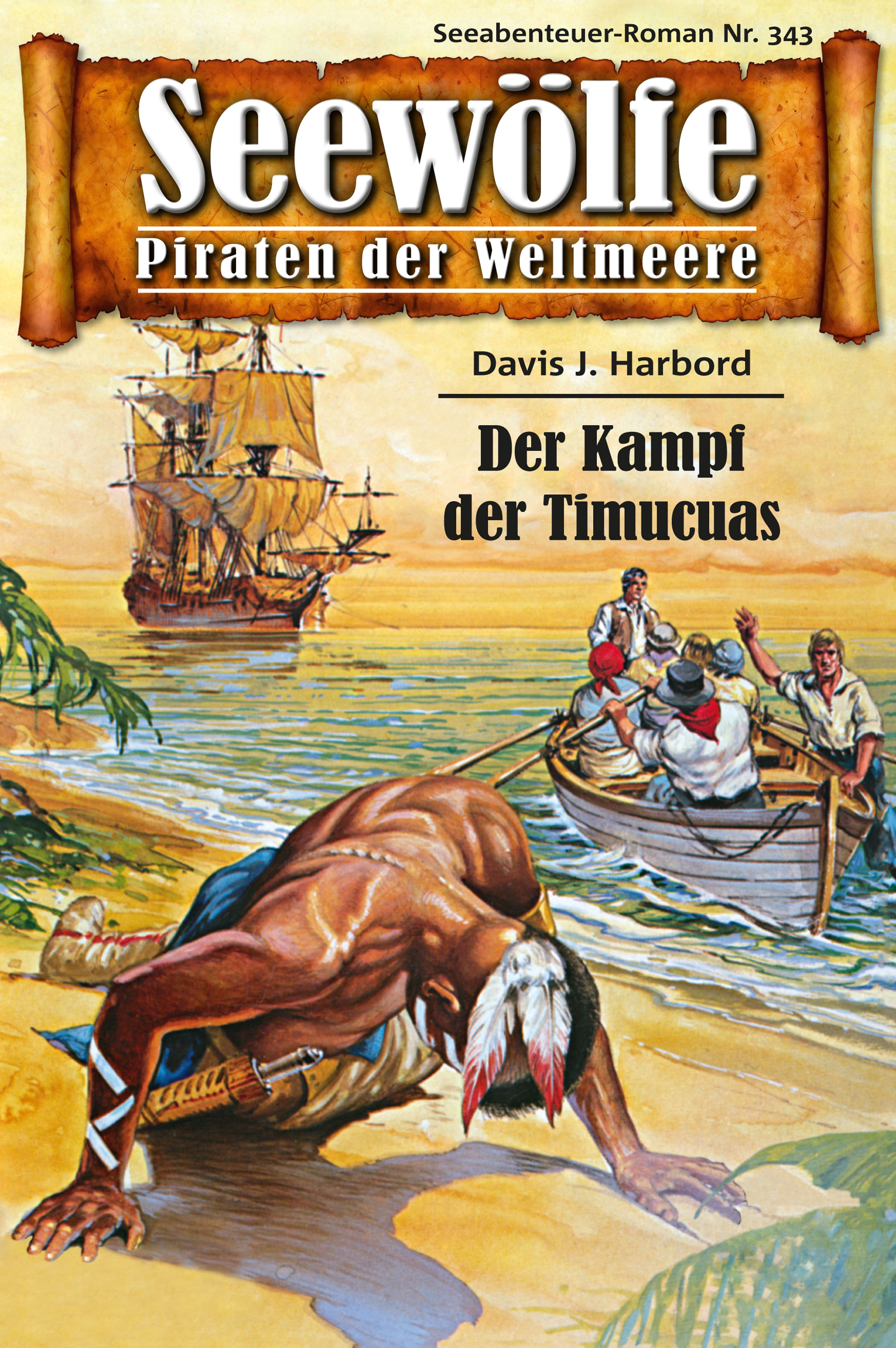 Обложка книги «Seewölfe - Piraten der Weltmeere 343»