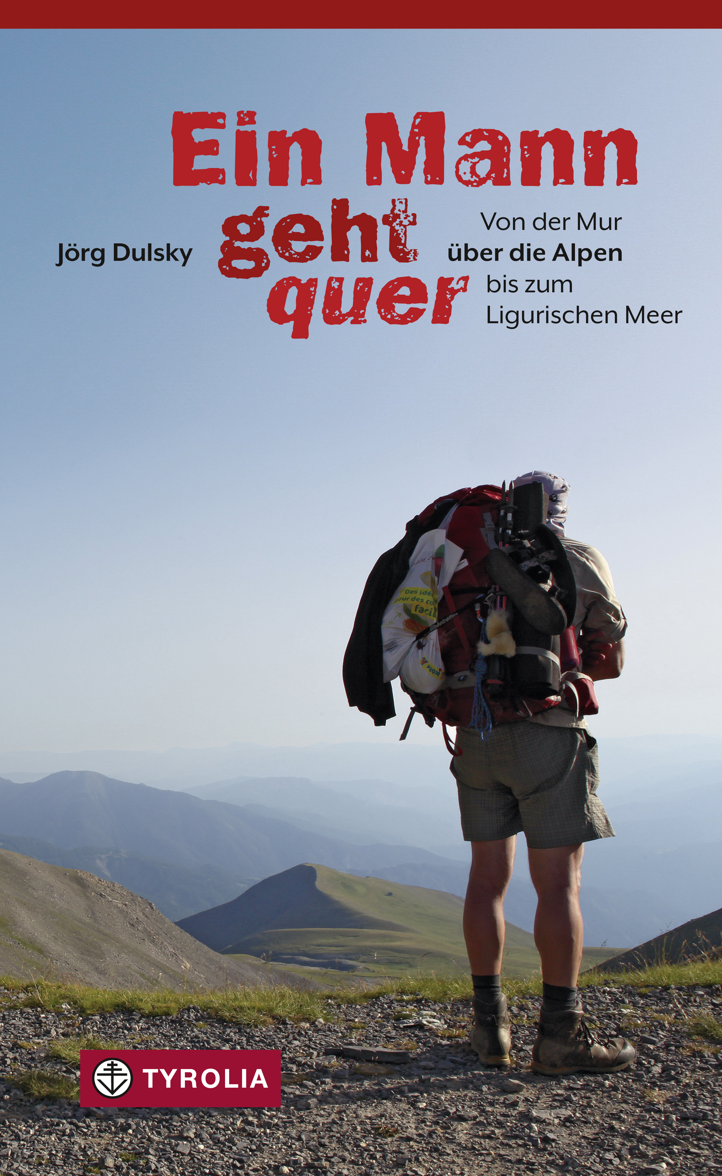 Обложка книги «Ein Mann geht quer»