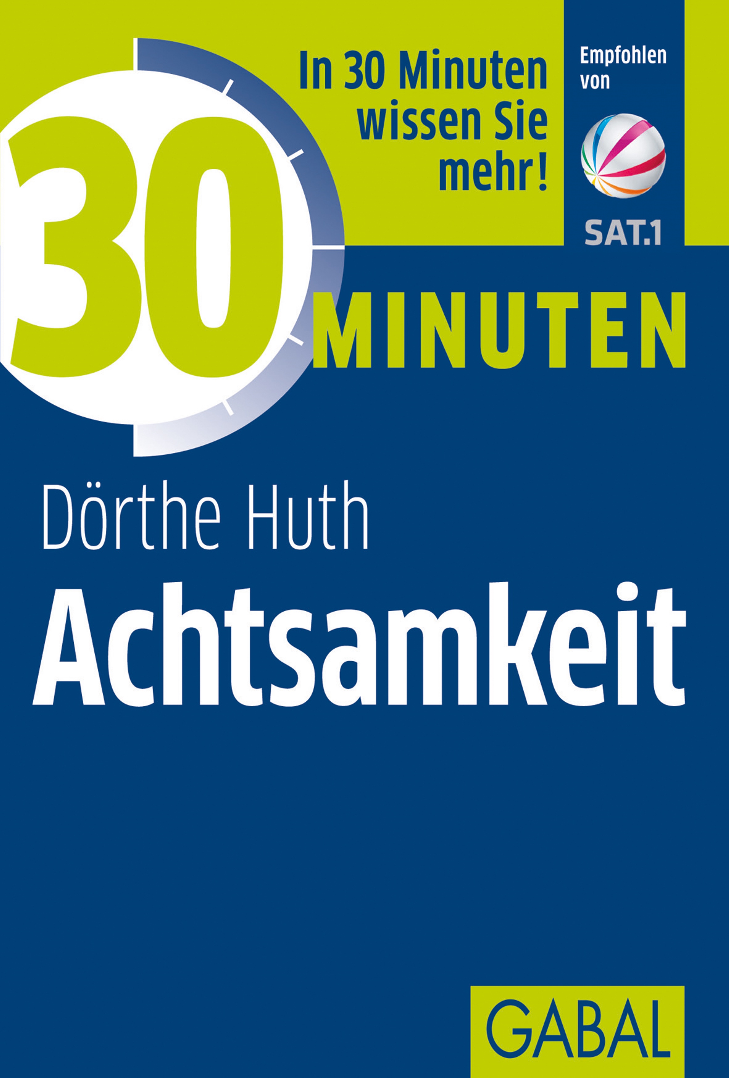 Обложка книги «30 Minuten Achtsamkeit»