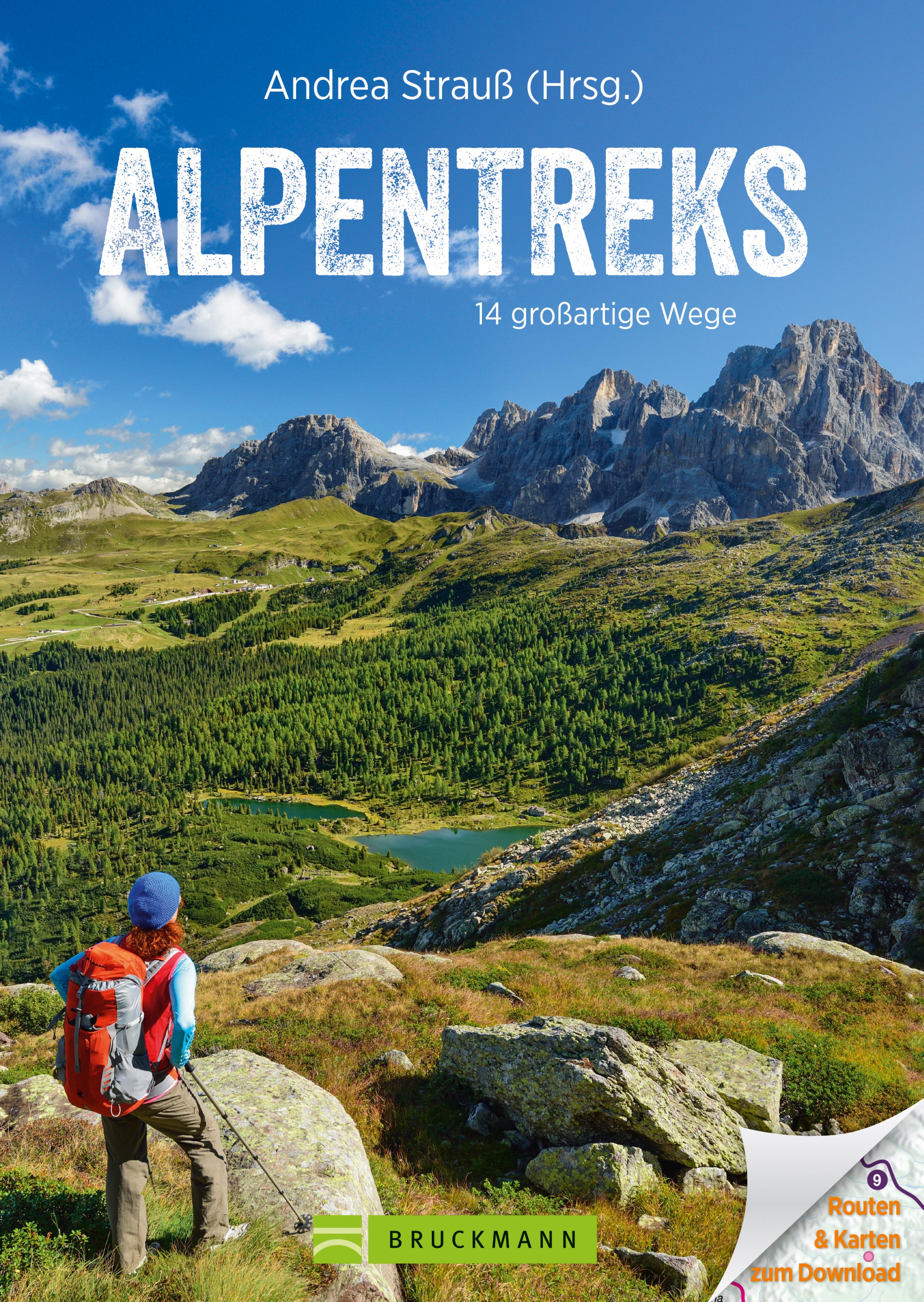 Обложка книги «Alpentreks»