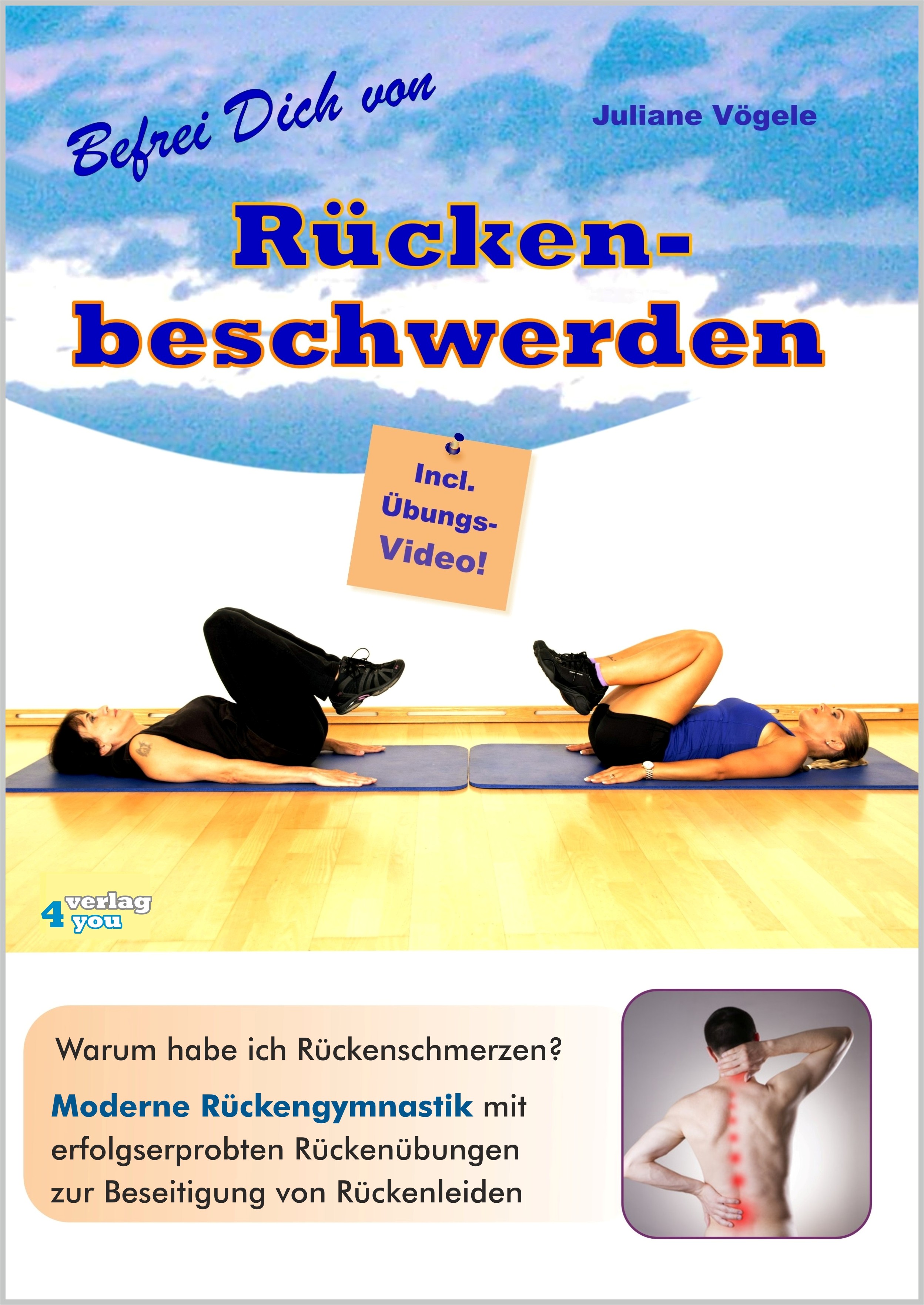 Обложка книги «Befrei Dich von Rückenbeschwerden»