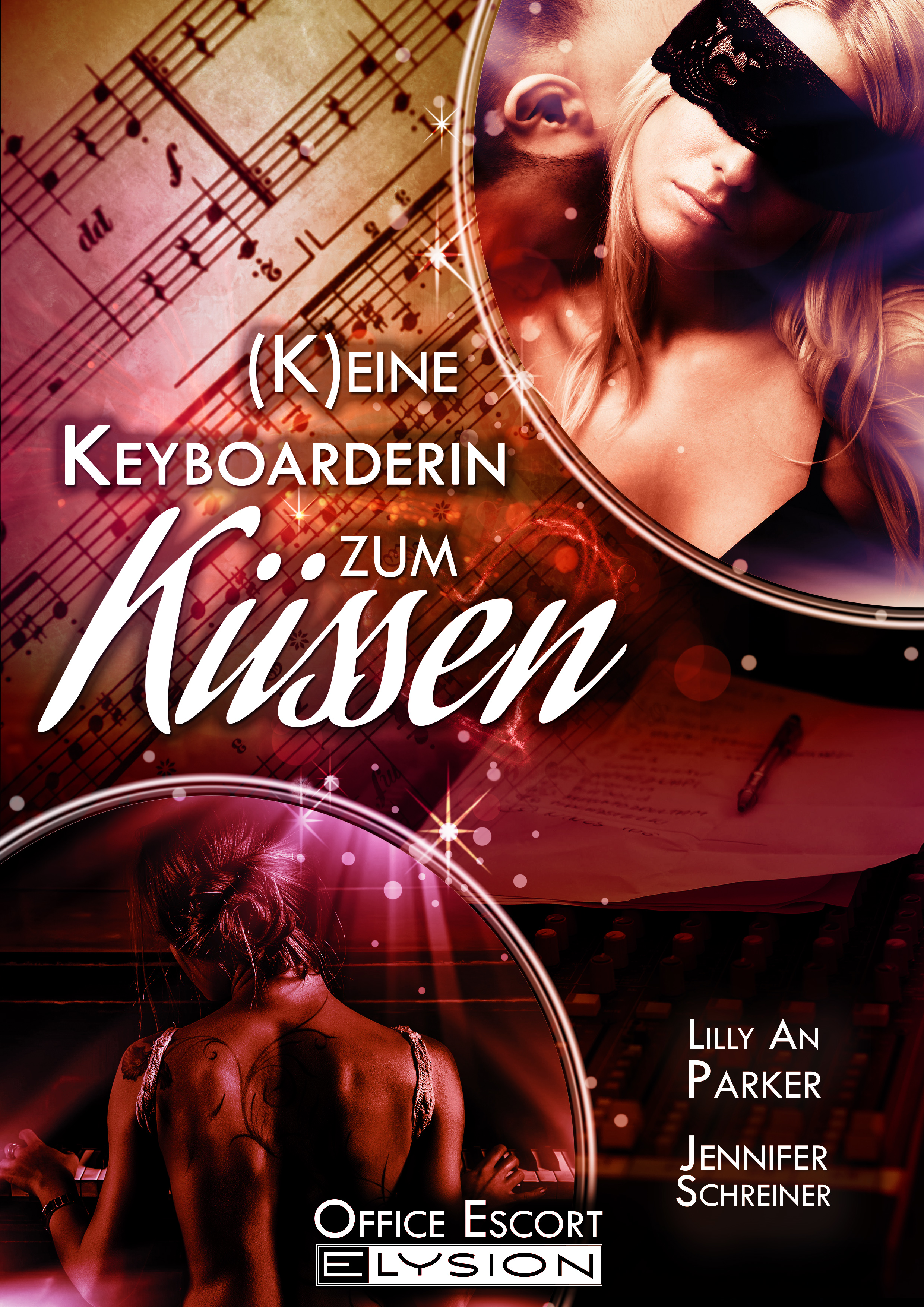 Обложка книги «Keine Keyboarderin zum Küssen»