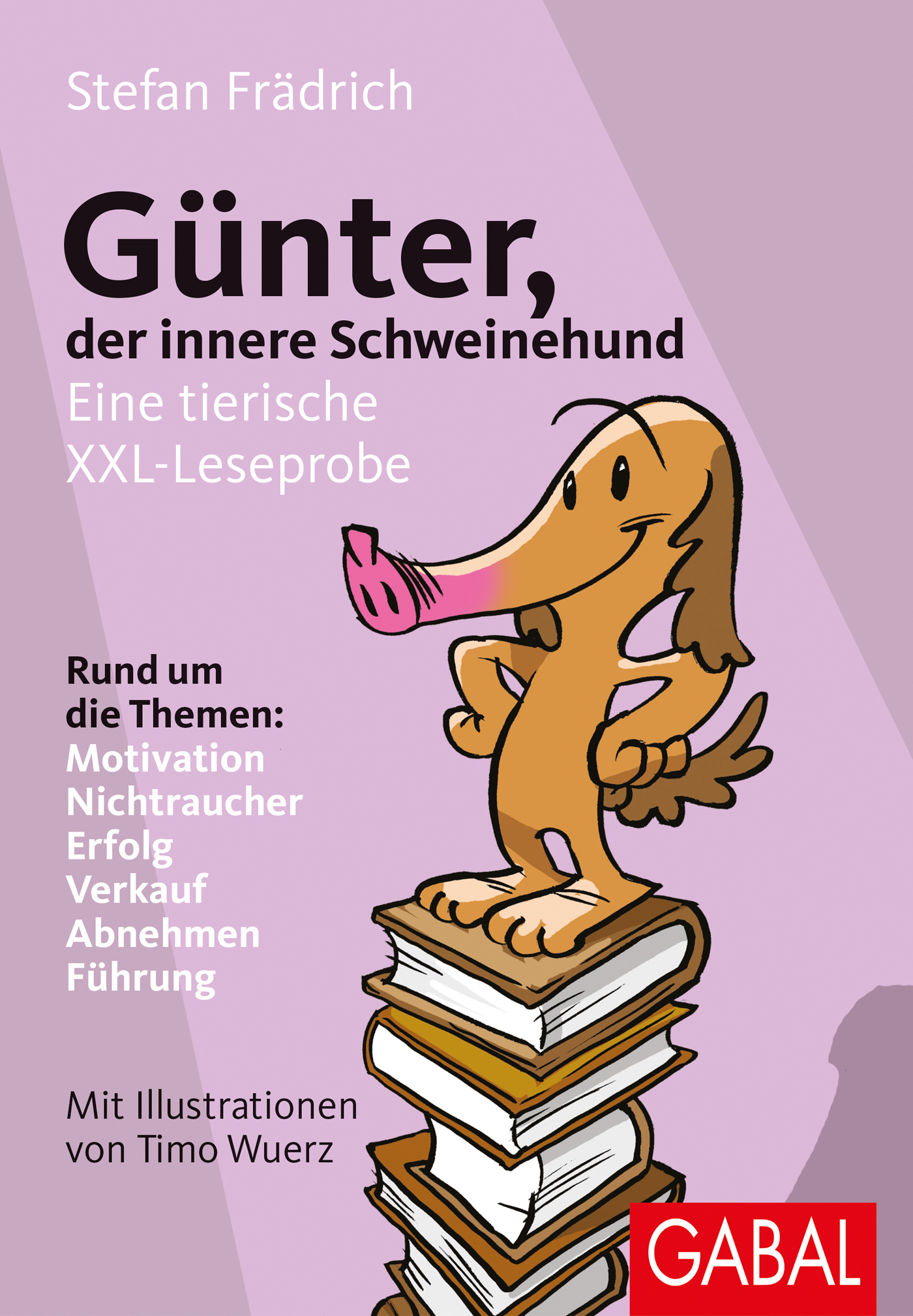 Обложка книги «Günter, der innere Schweinehund»