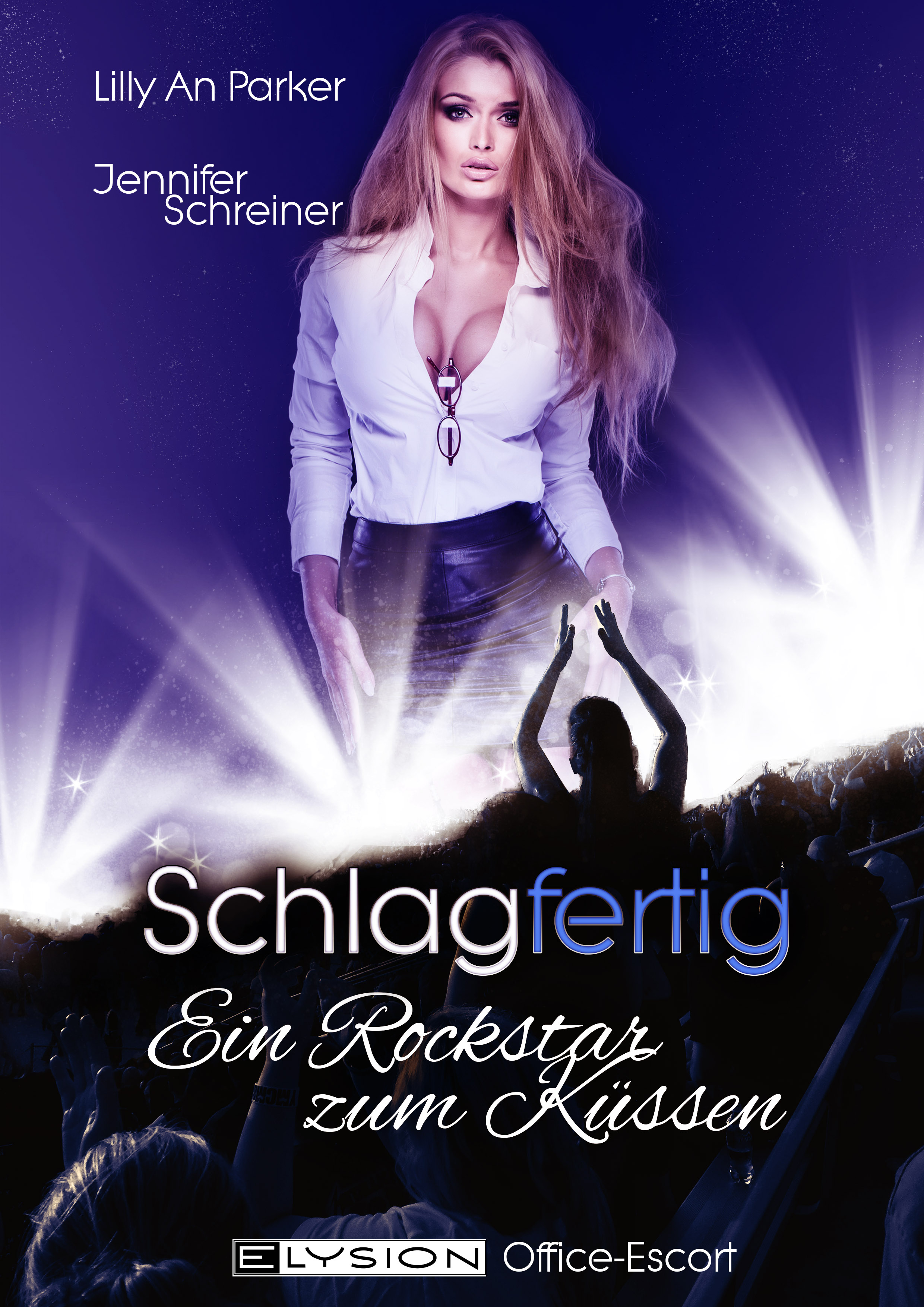 Обложка книги «Schlagfertig: Ein Rockstar zum Küssen»