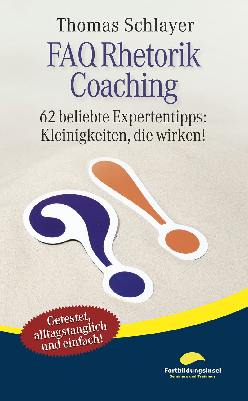 Обложка книги «FAQ Rhetorik Coaching»