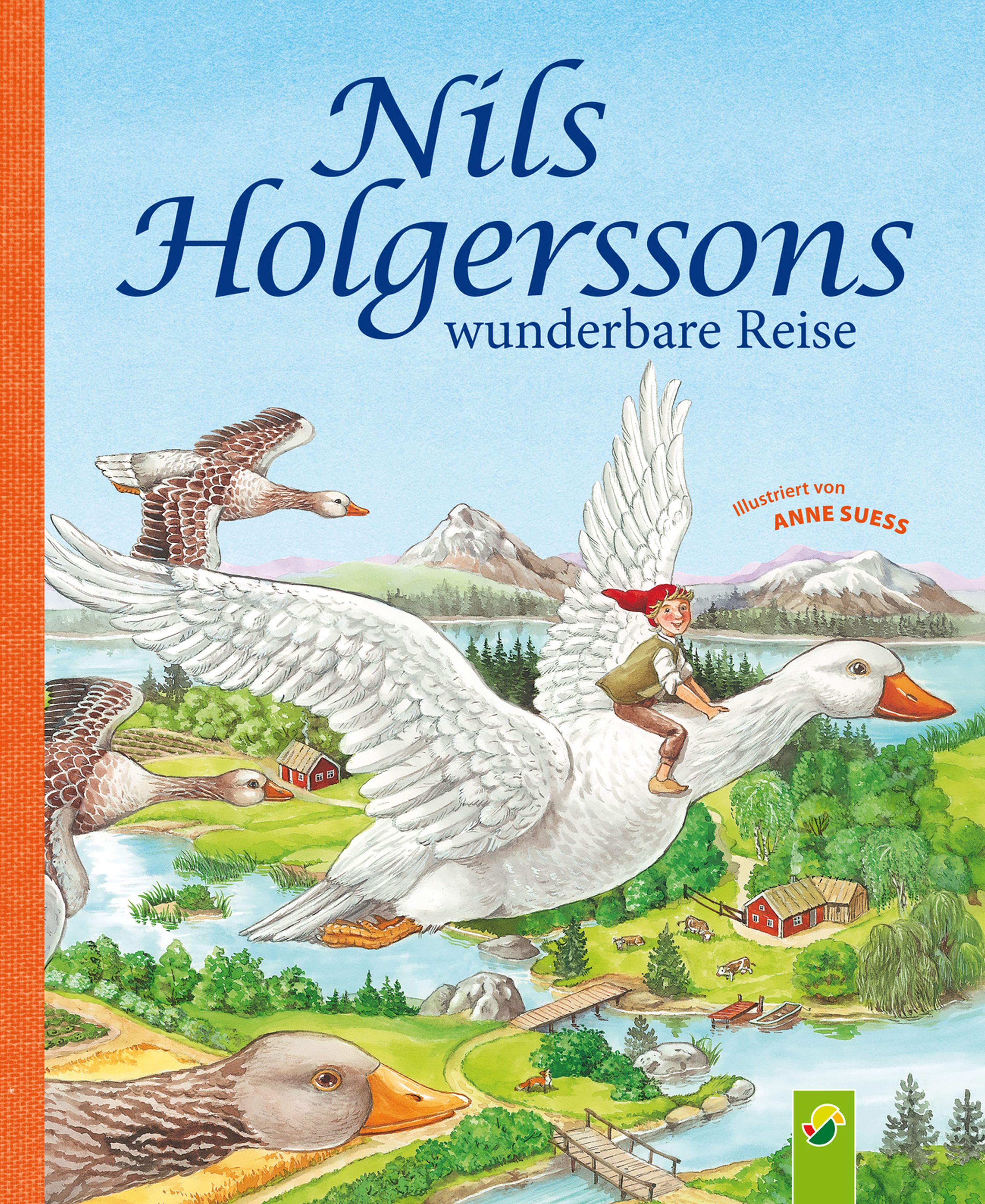 Обложка книги «Nils Holgerssons wunderbare Reise»