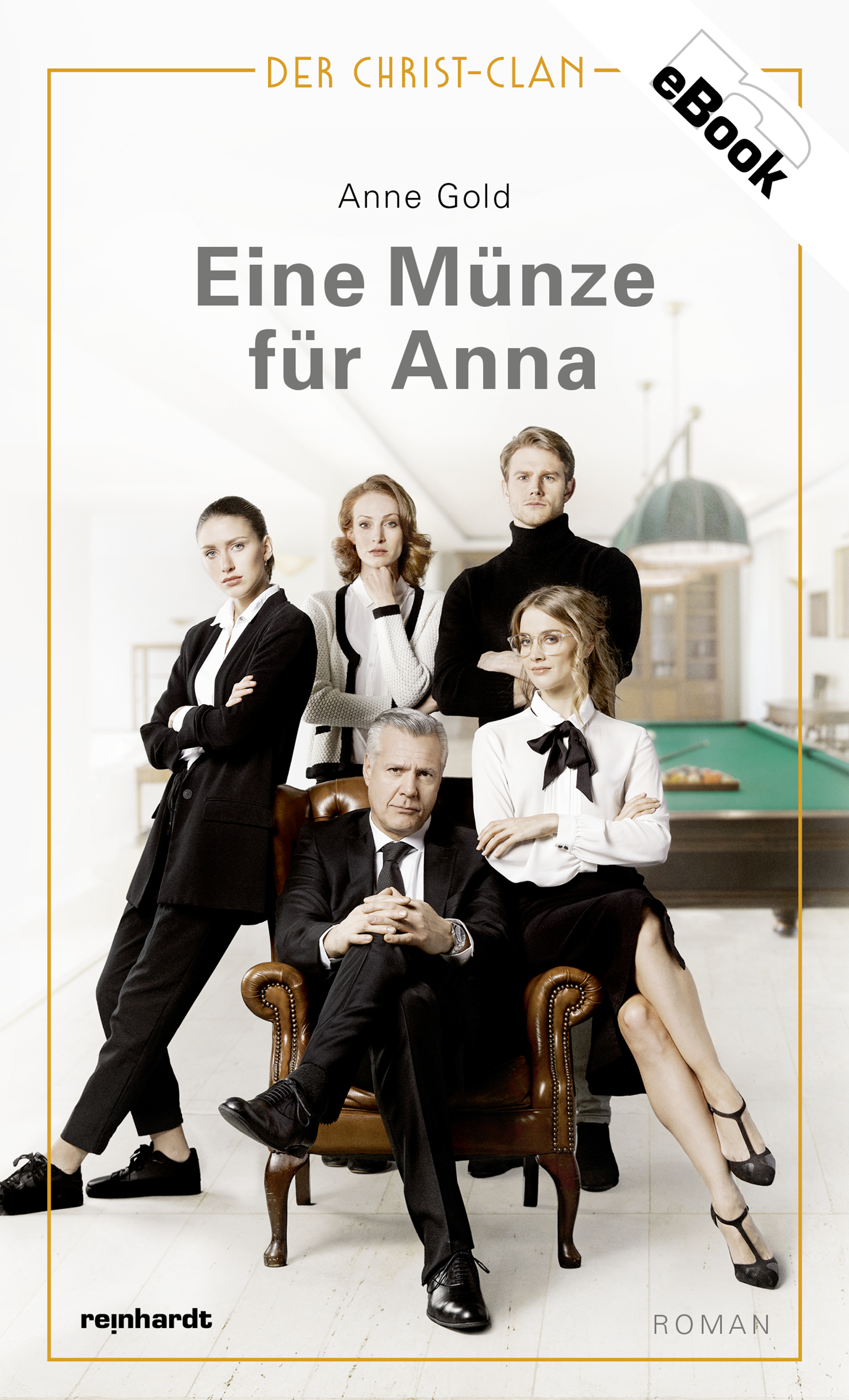 Обложка книги «Eine Münze für Anna»