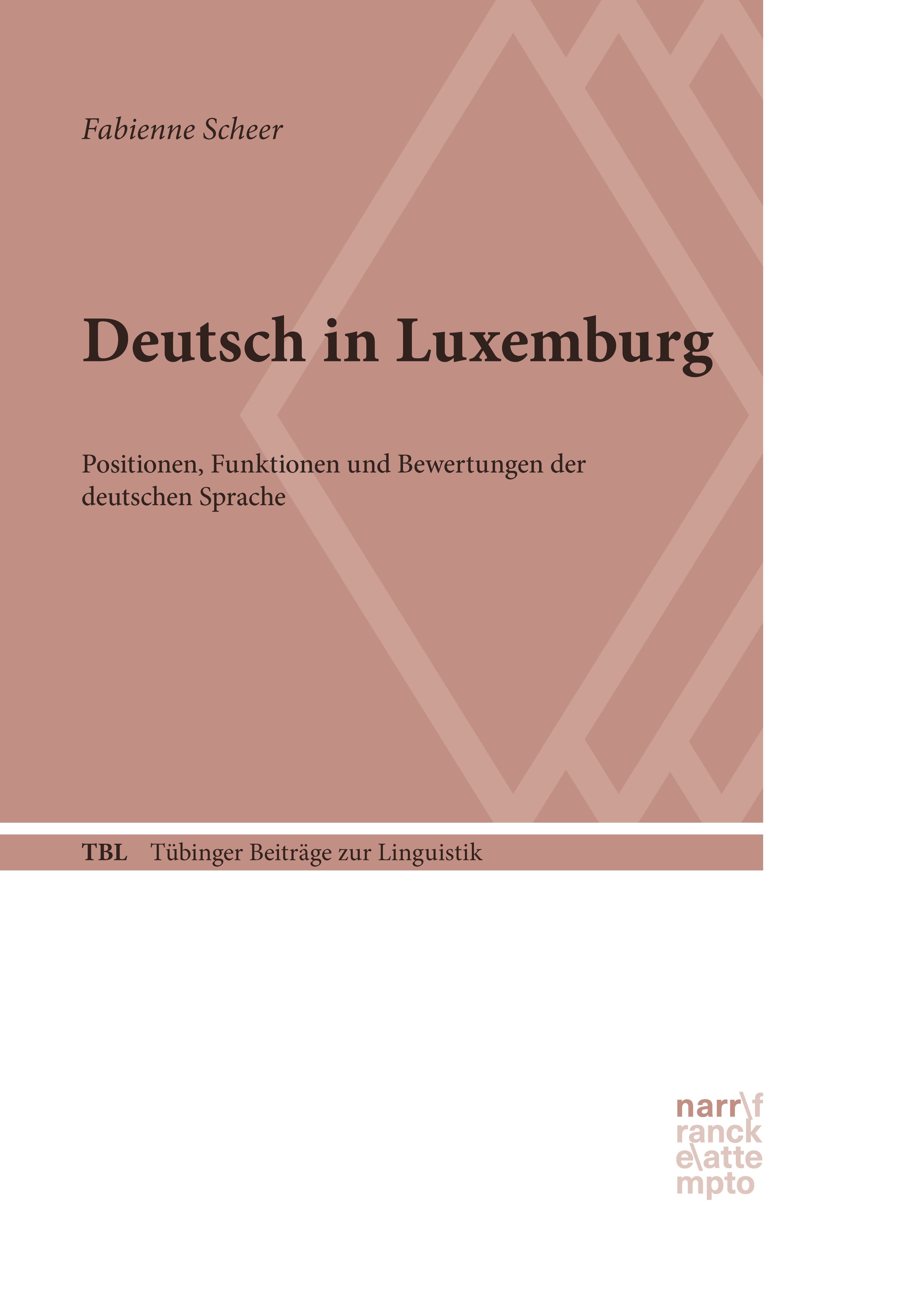 Обложка книги «Deutsch in Luxemburg»