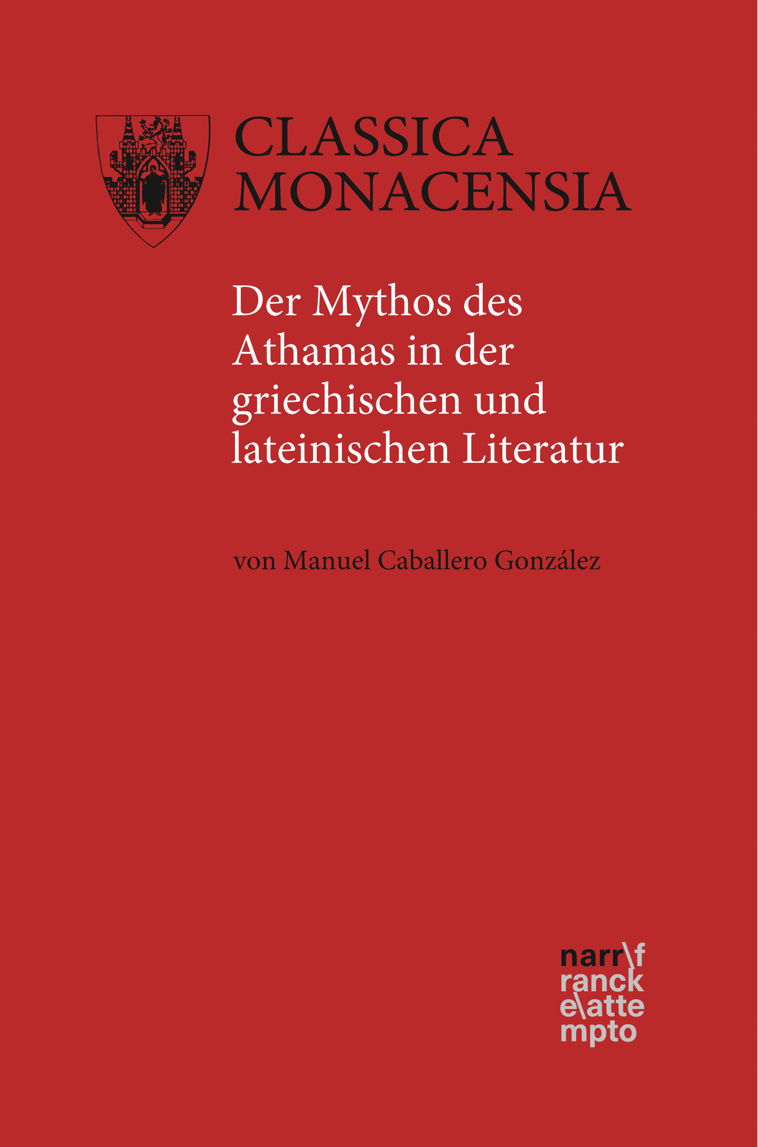 Обложка книги «Der Mythos des Athamas in der griechischen und lateinischen Literatur»