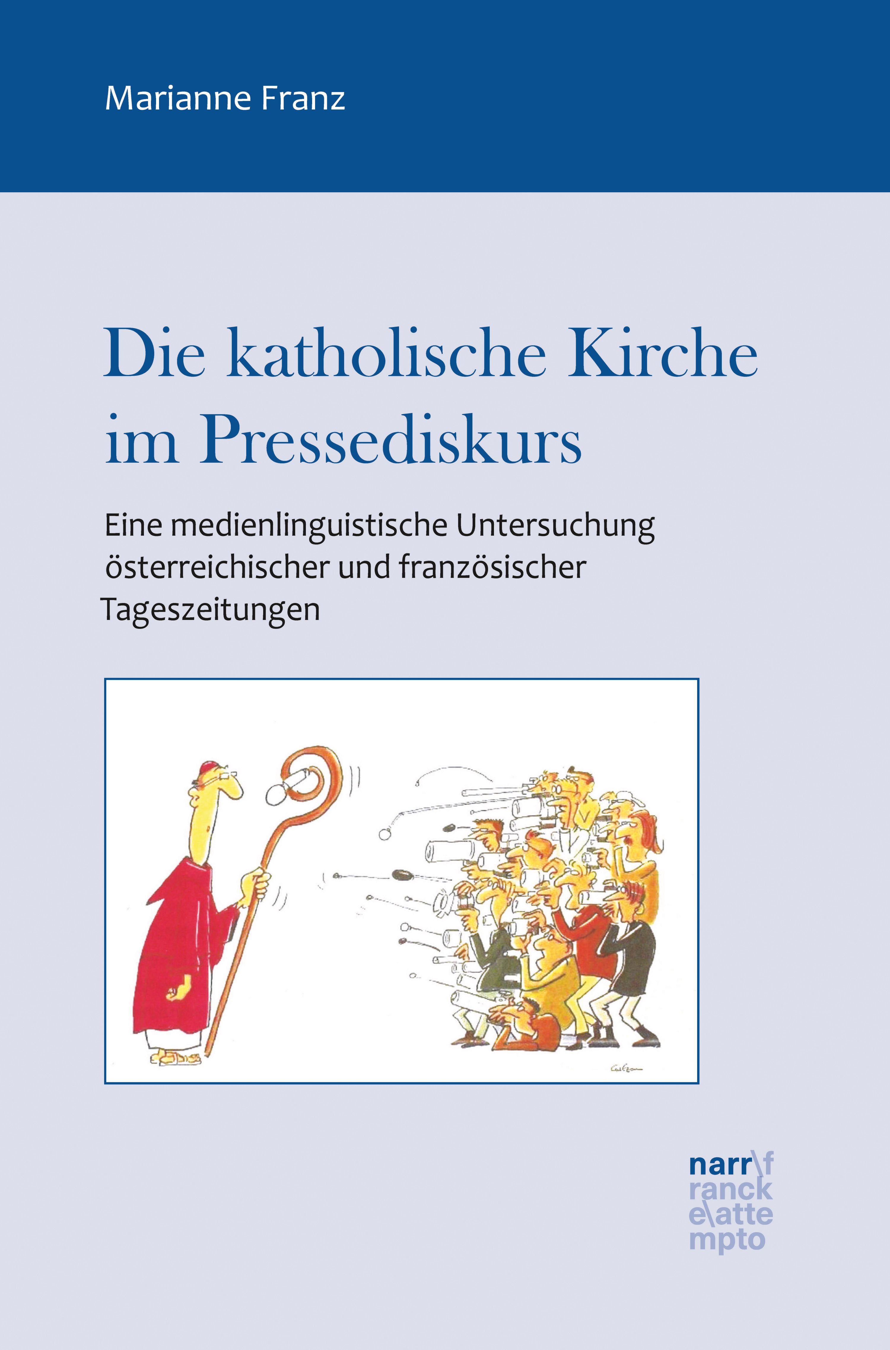 Обложка книги «Die katholische Kirche im Pressediskurs»
