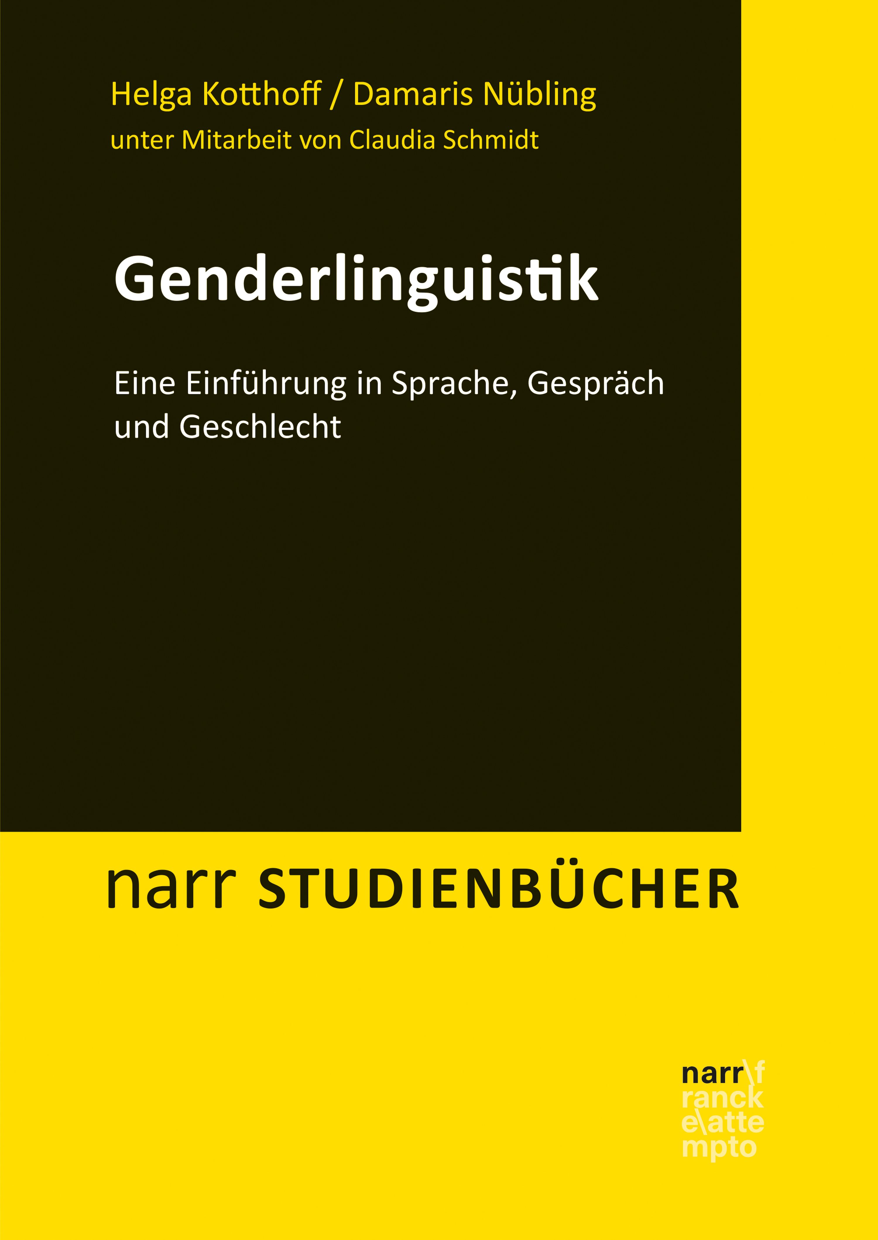 Обложка книги «Genderlinguistik»