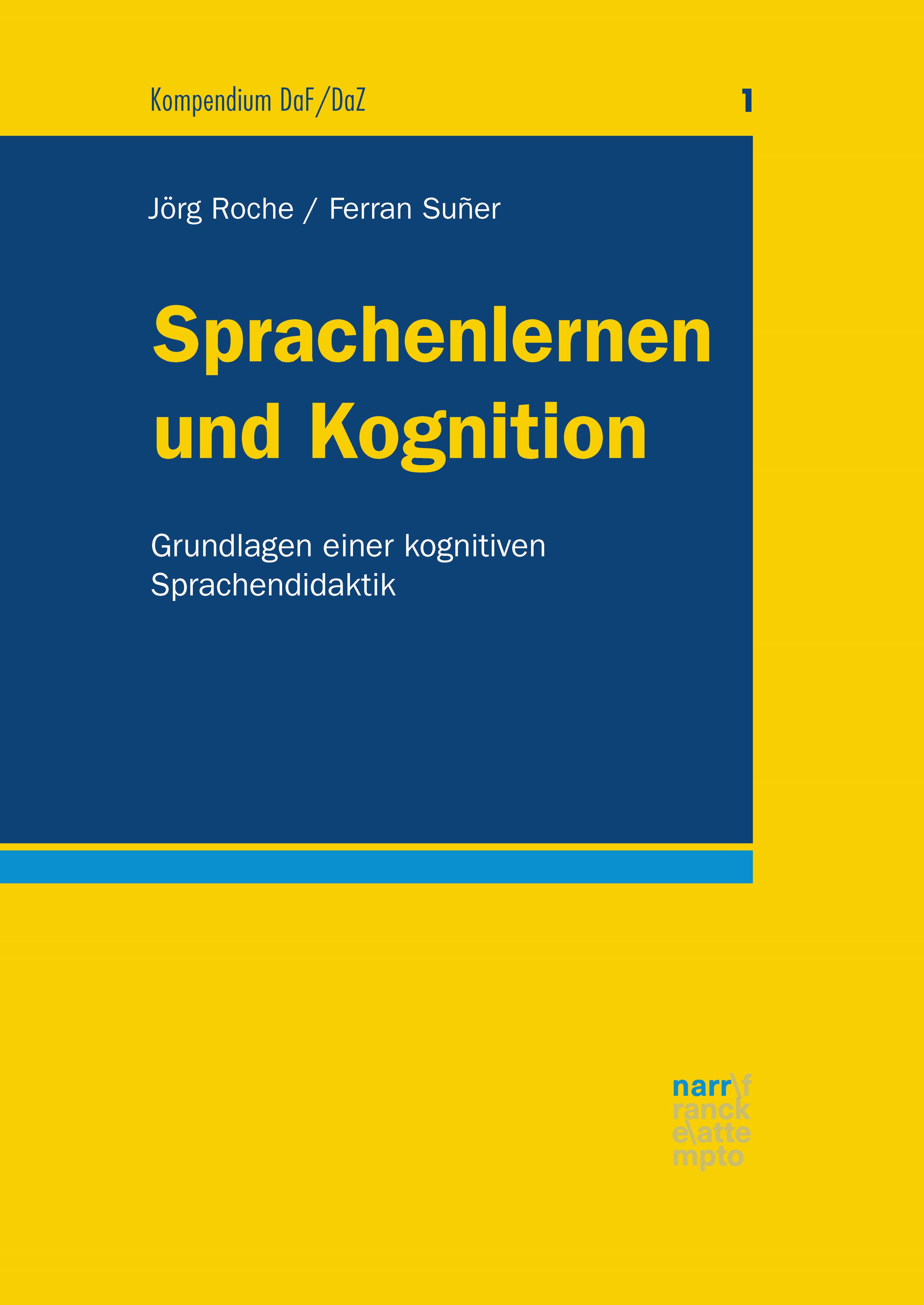 Обложка книги «Sprachenlernen und Kognition»