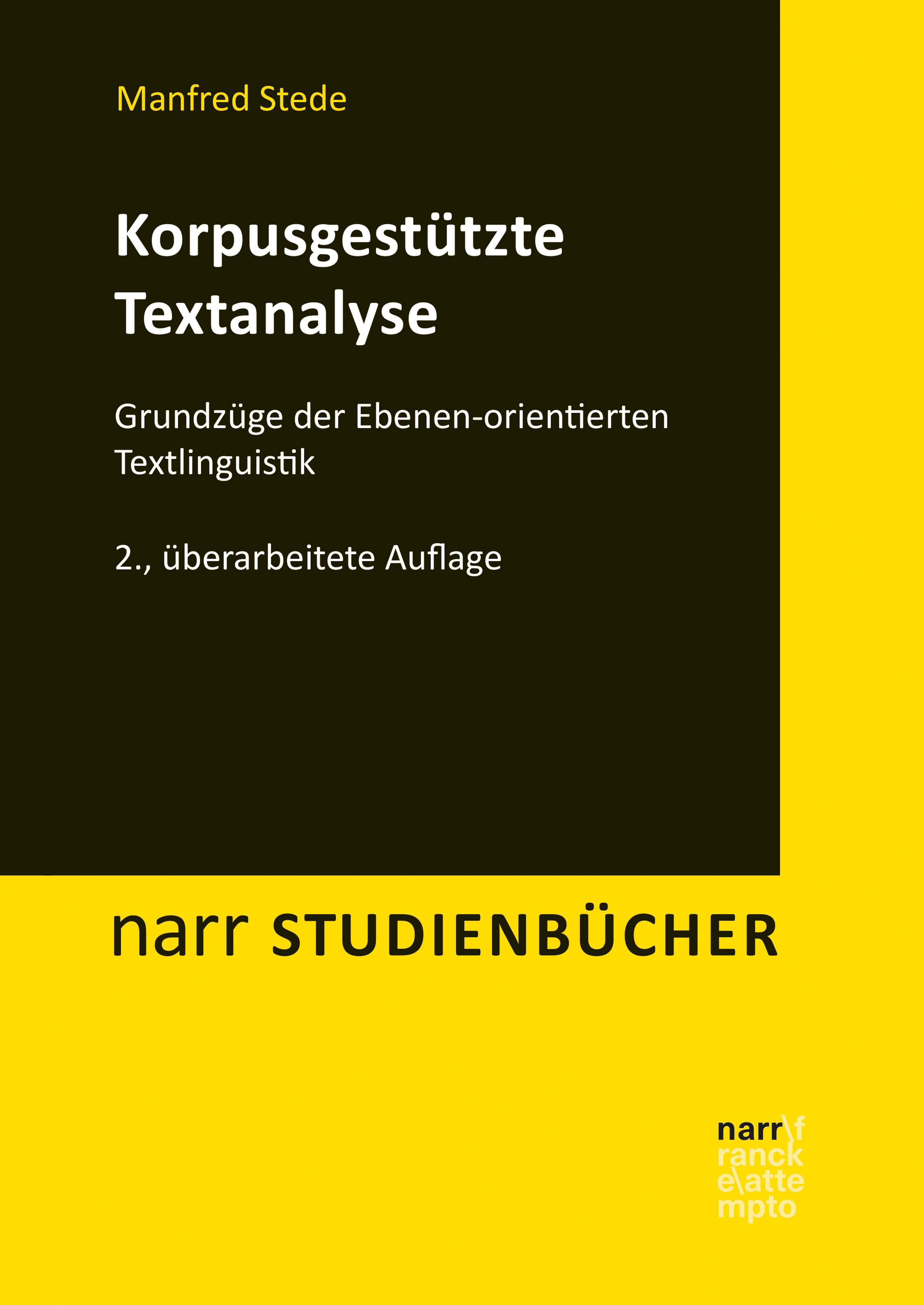 Обложка книги «Korpusgestützte Textanalyse»