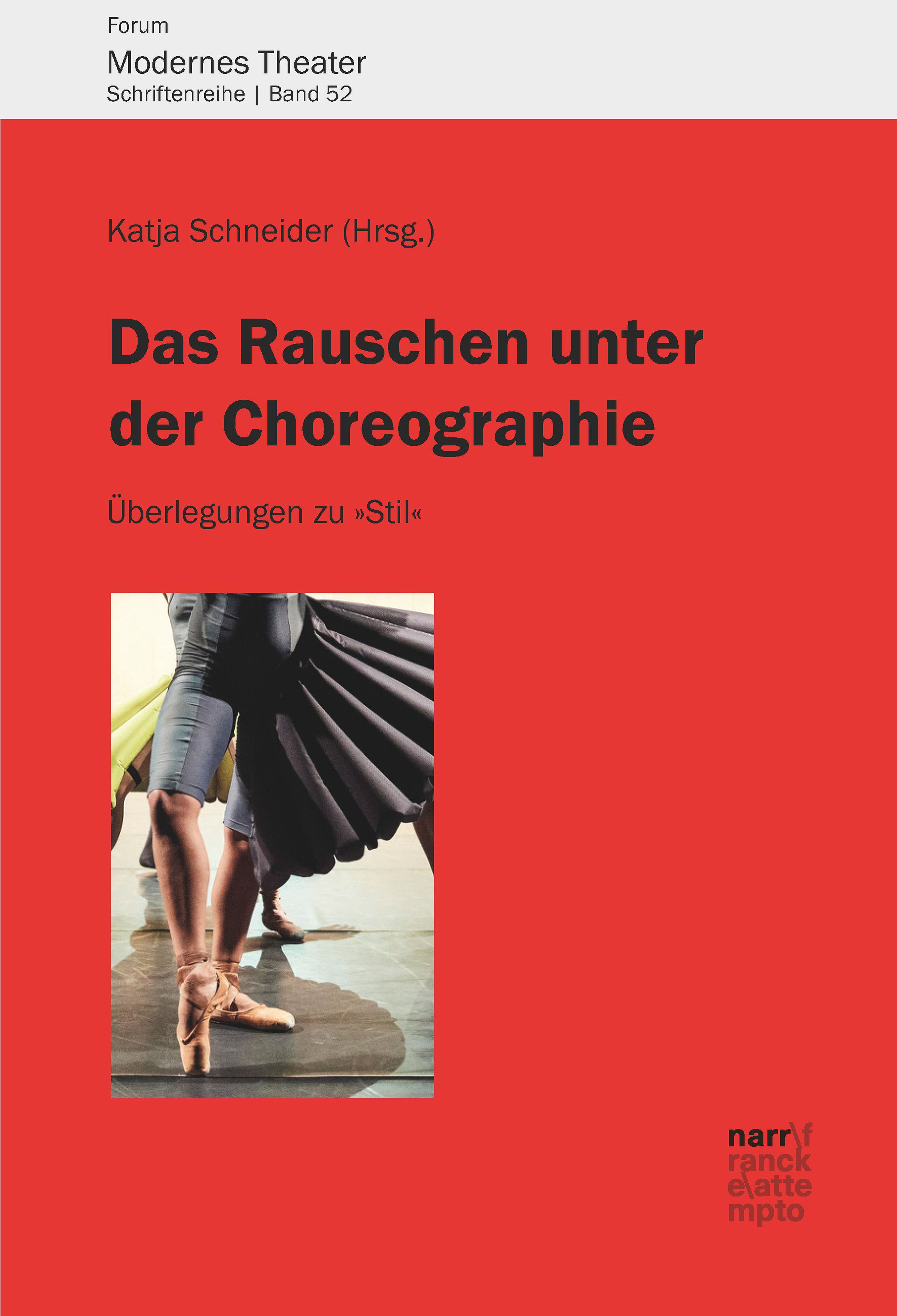 Обложка книги «Das Rauschen unter der Choreographie»