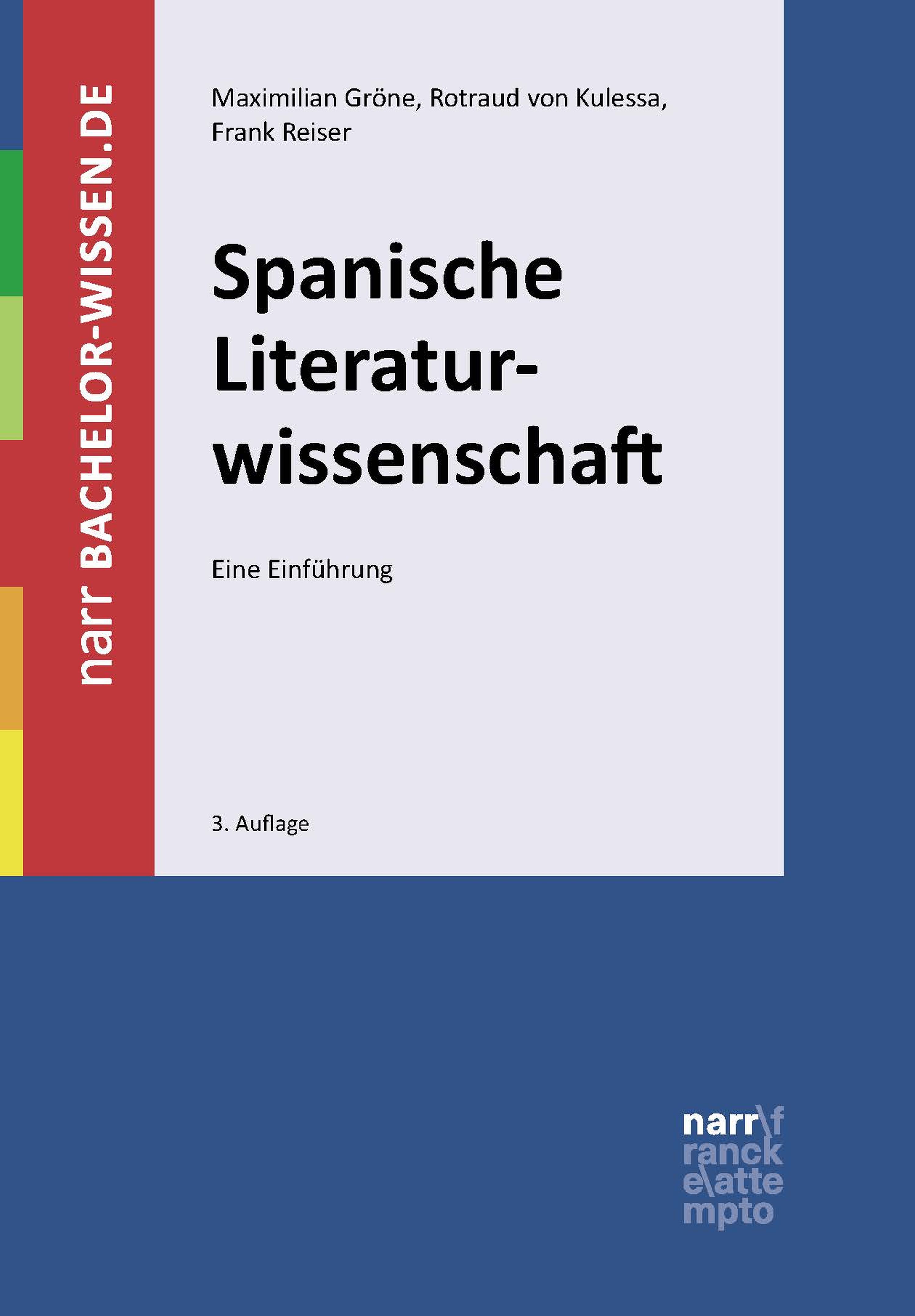 Обложка книги «Spanische Literaturwissenschaft»