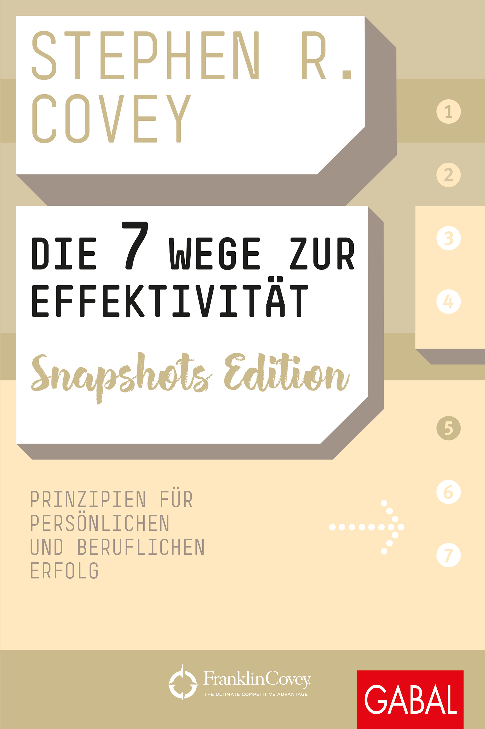 Обложка книги «Die 7 Wege zur Effektivität Snapshots Edition»