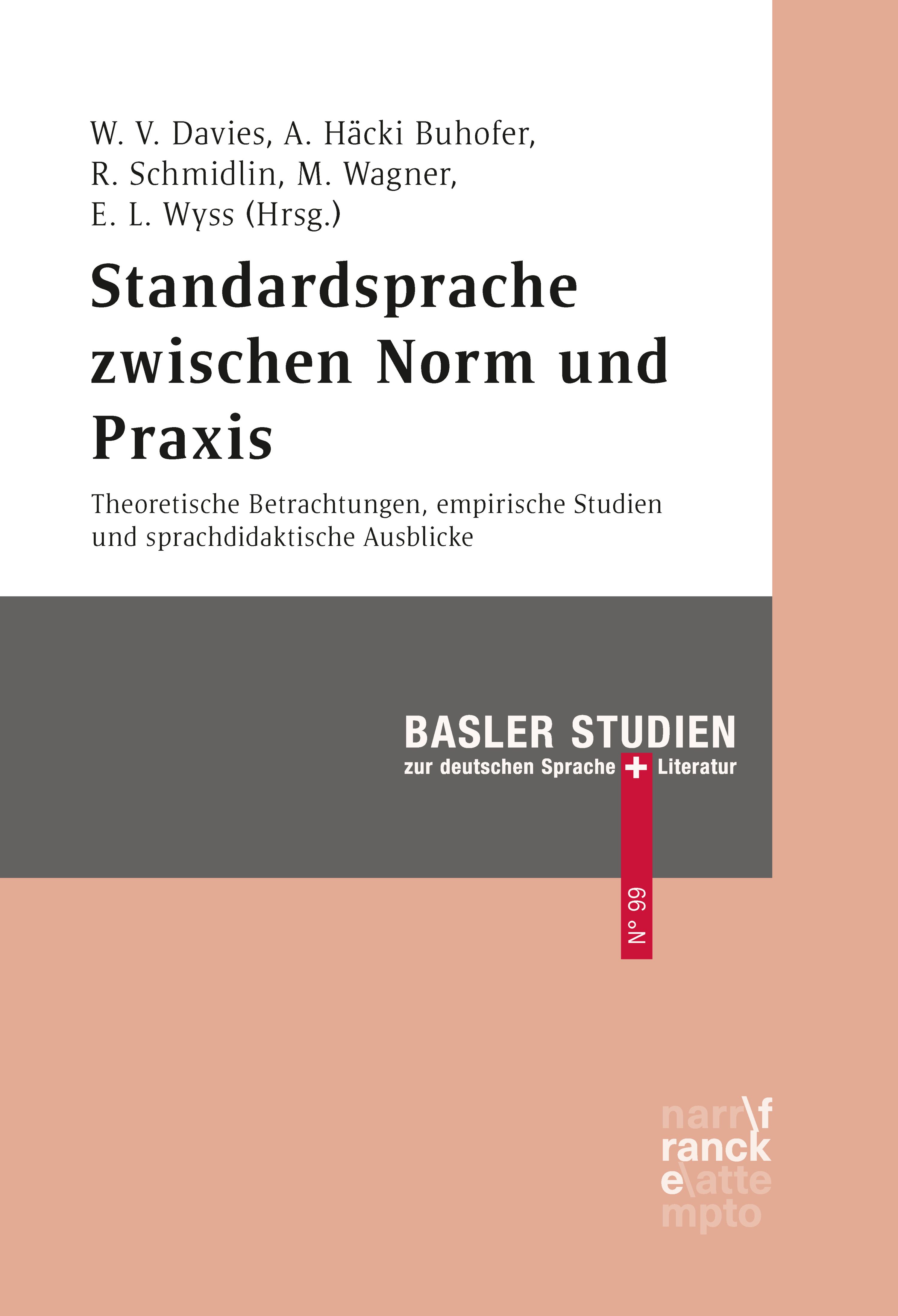 Обложка книги «Standardsprache zwischen Norm und Praxis»