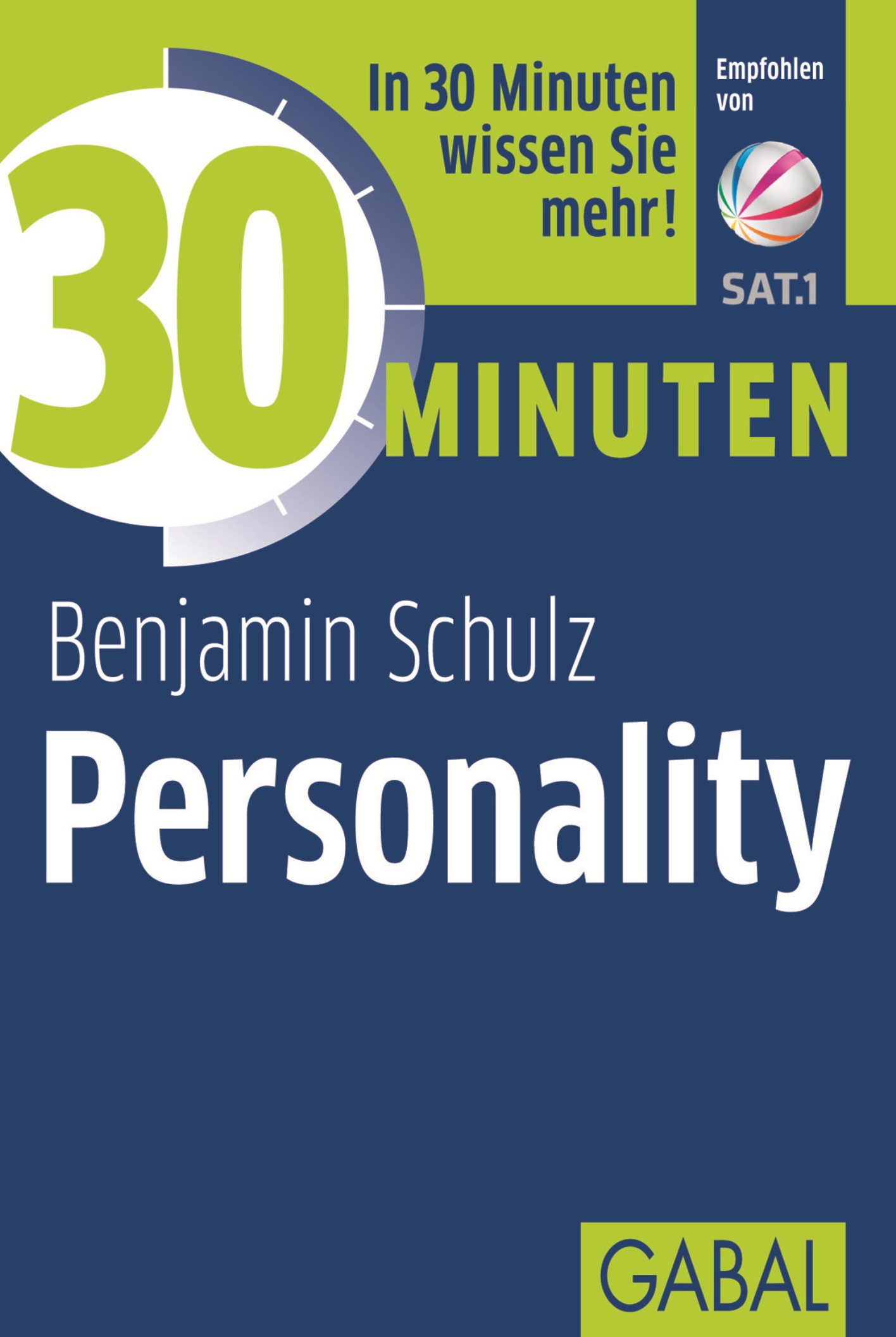 Обложка книги «30 Minuten Personality»