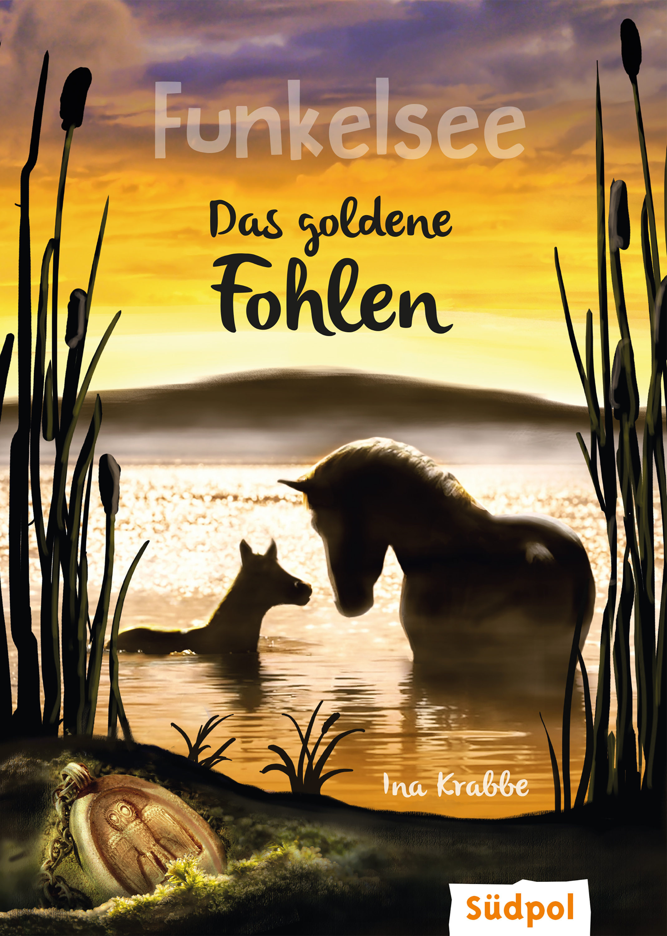 Обложка книги «Funkelsee – Das goldene Fohlen (Band 3)»
