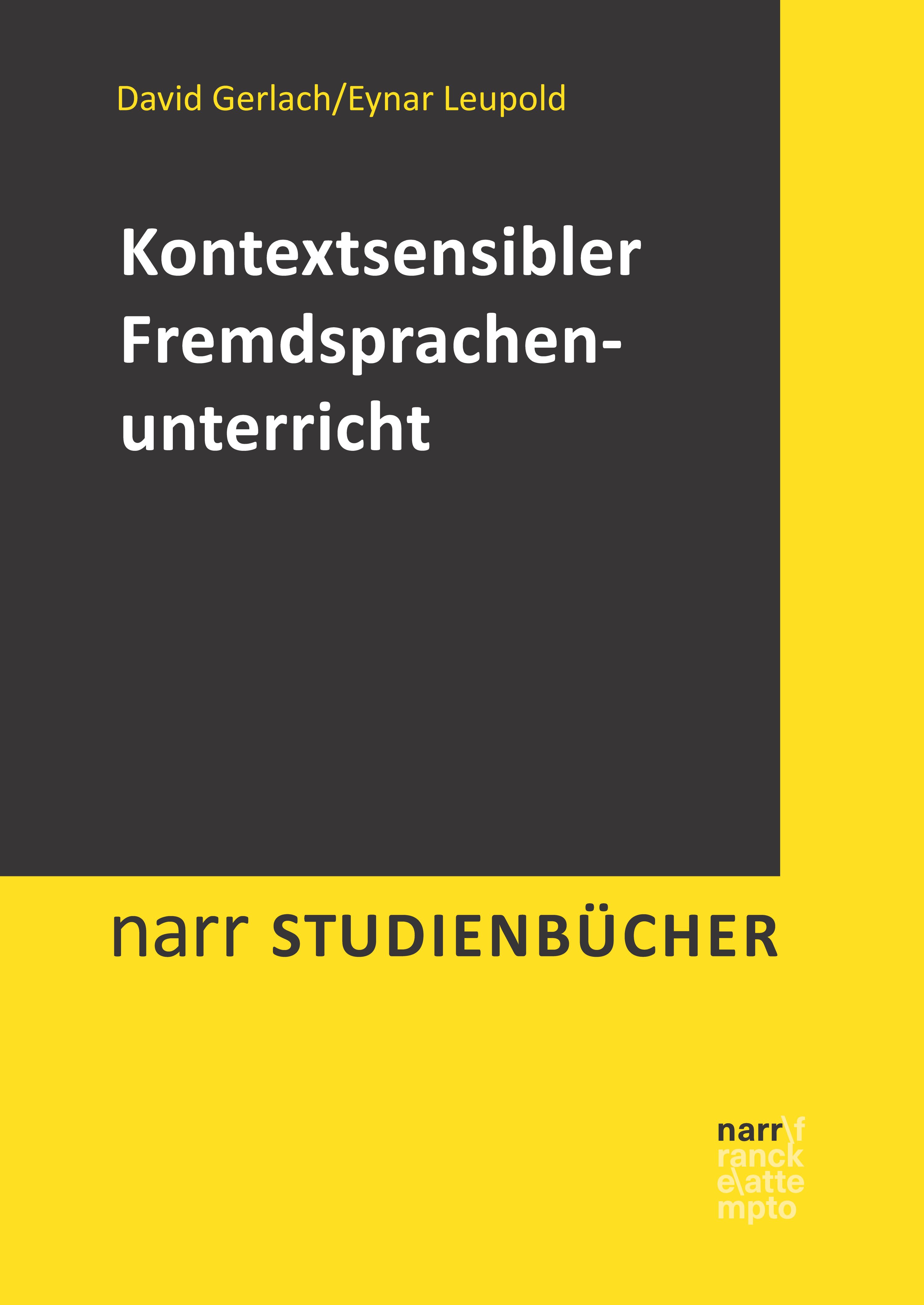 Обложка книги «Kontextsensibler Fremdsprachenunterricht»