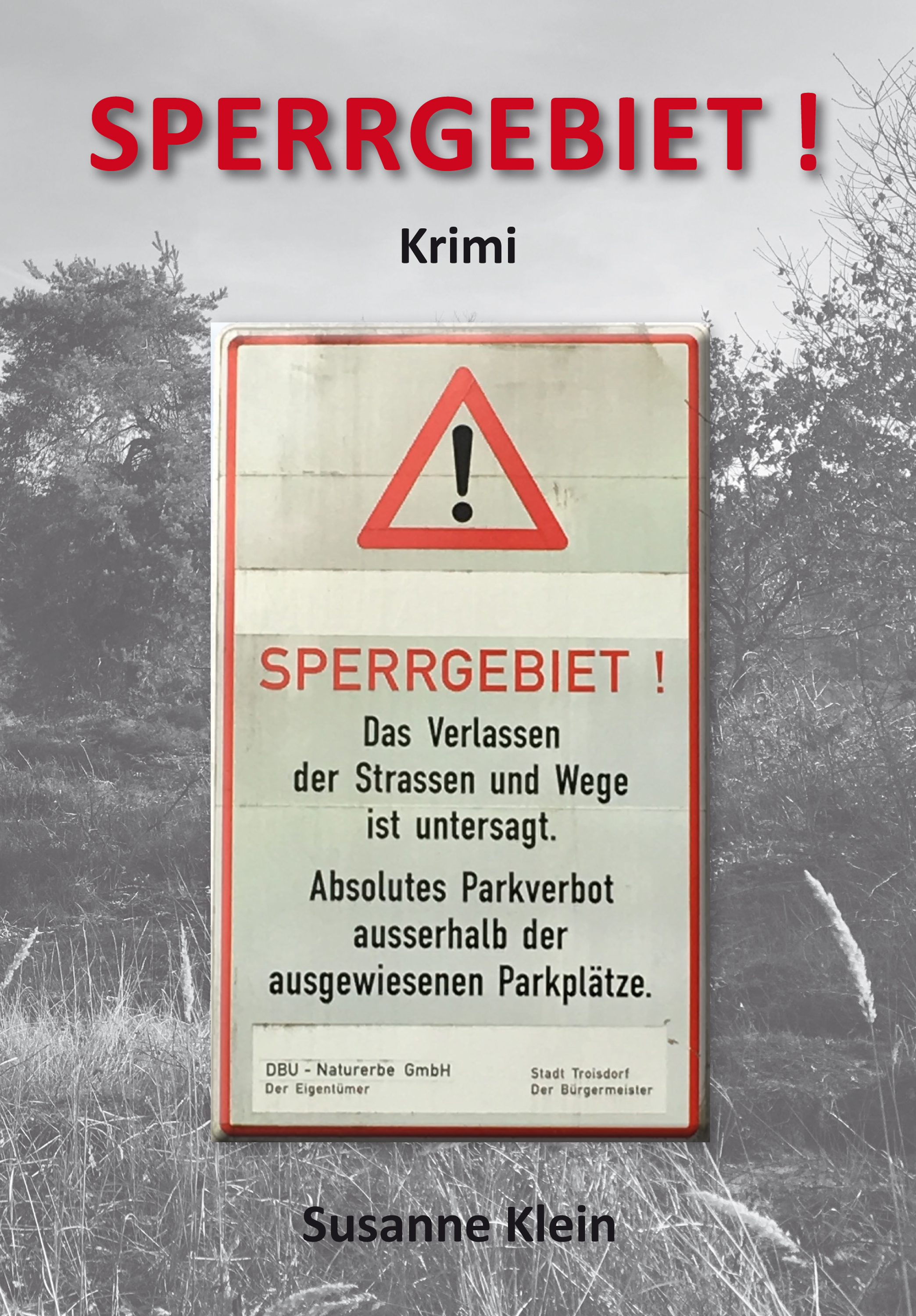 Обложка книги «Sperrgebiet!»