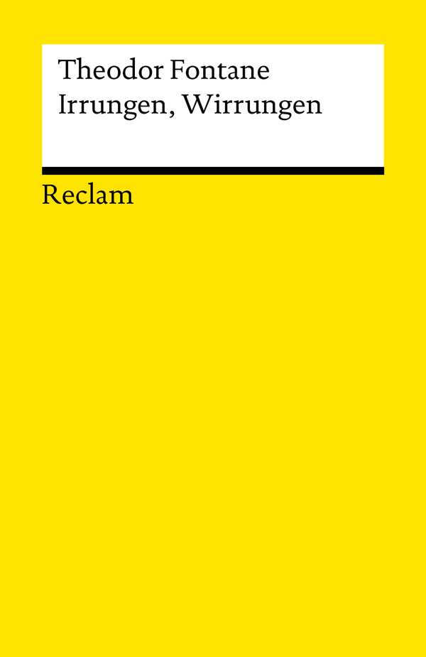 Обложка книги «Irrungen, Wirrungen»