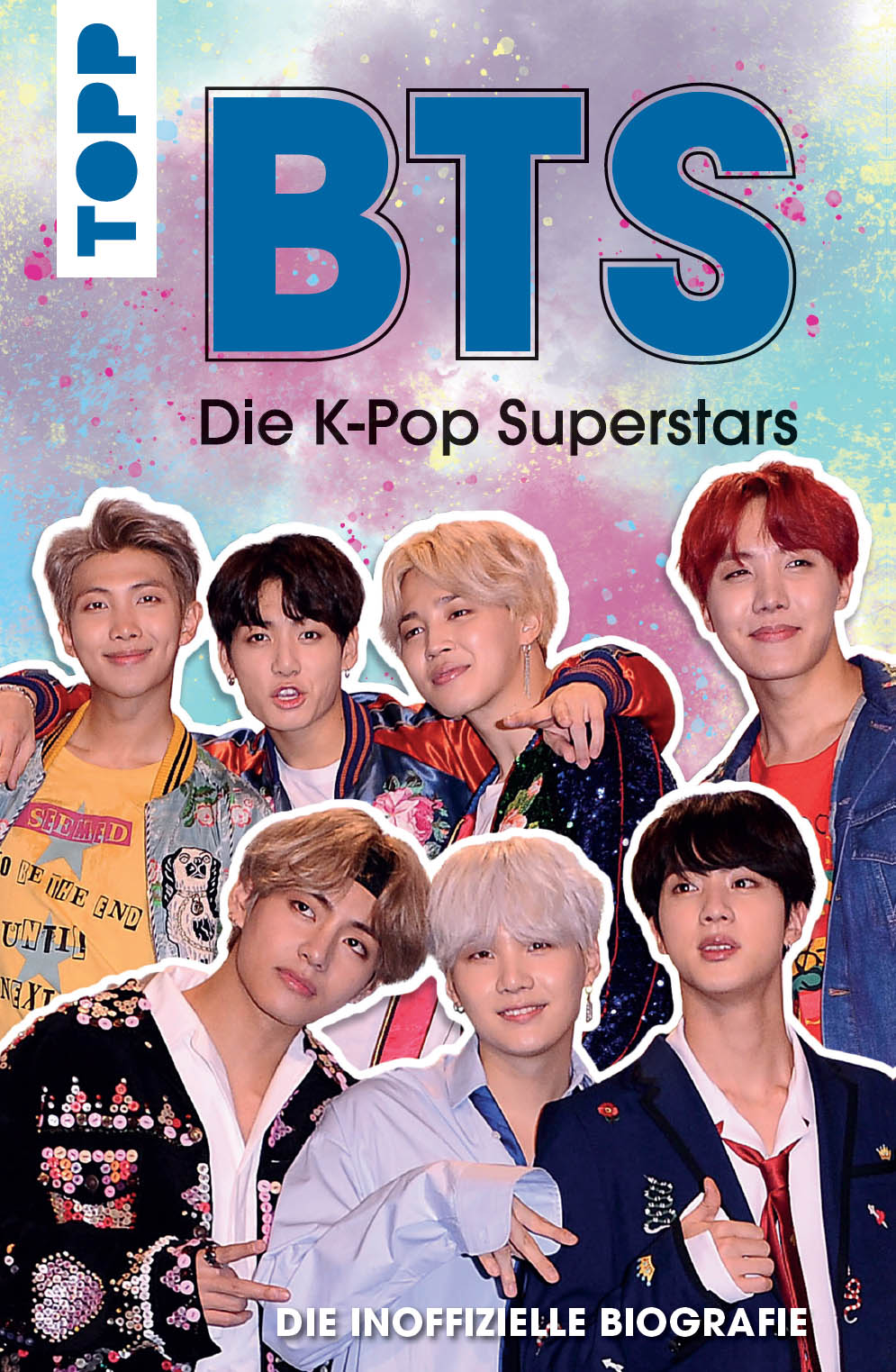 Обложка книги «BTS: Die K-Pop Superstars (DEUTSCHE AUSGABE)»