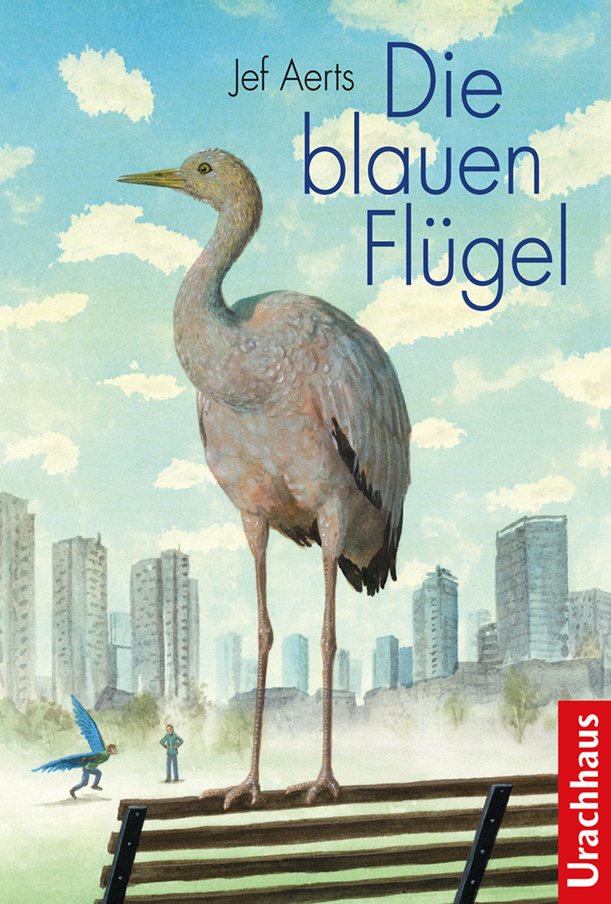 Обложка книги «Die blauen Flügel»