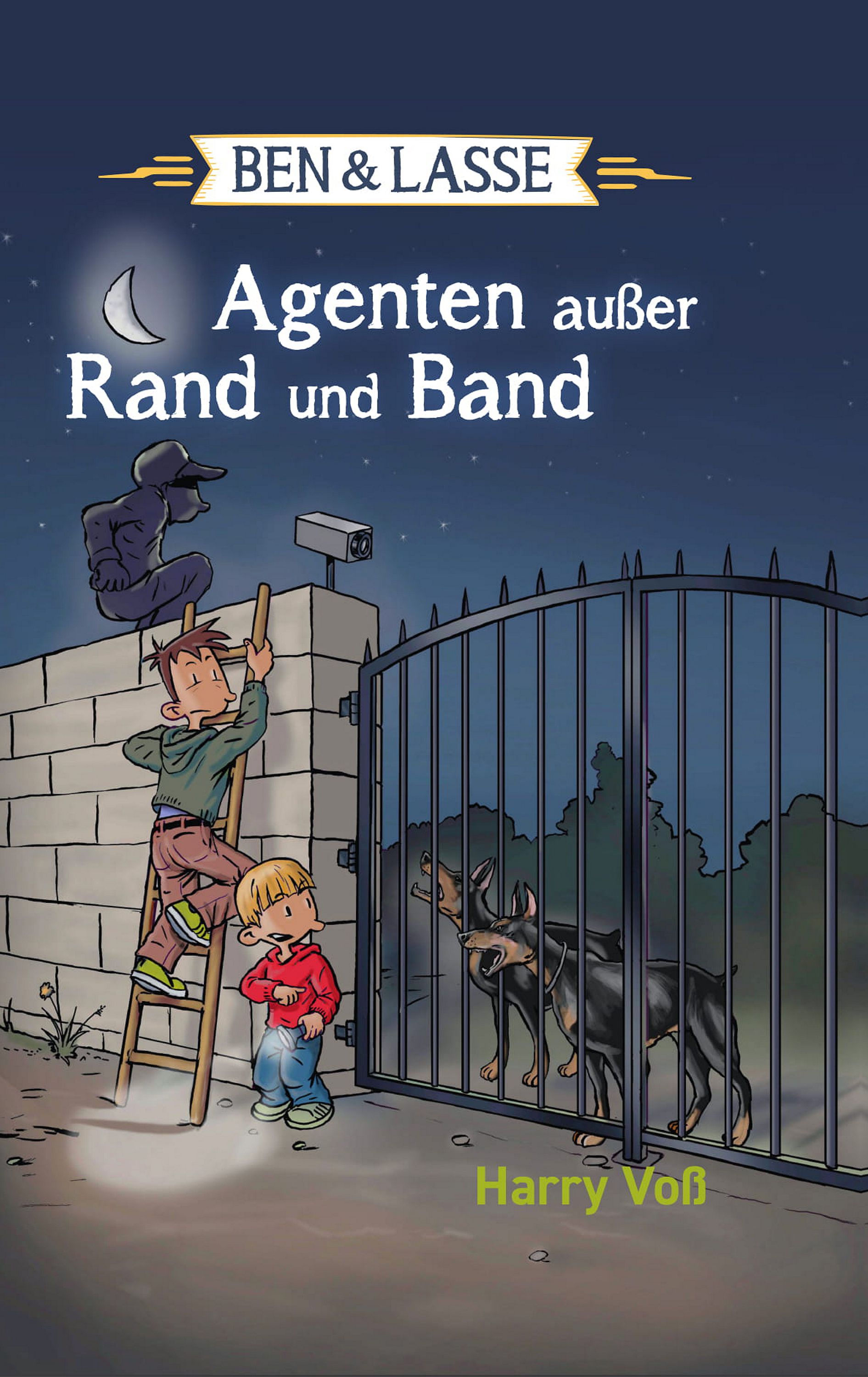 Обложка книги «Ben und Lasse - Agenten außer Rand und Band»