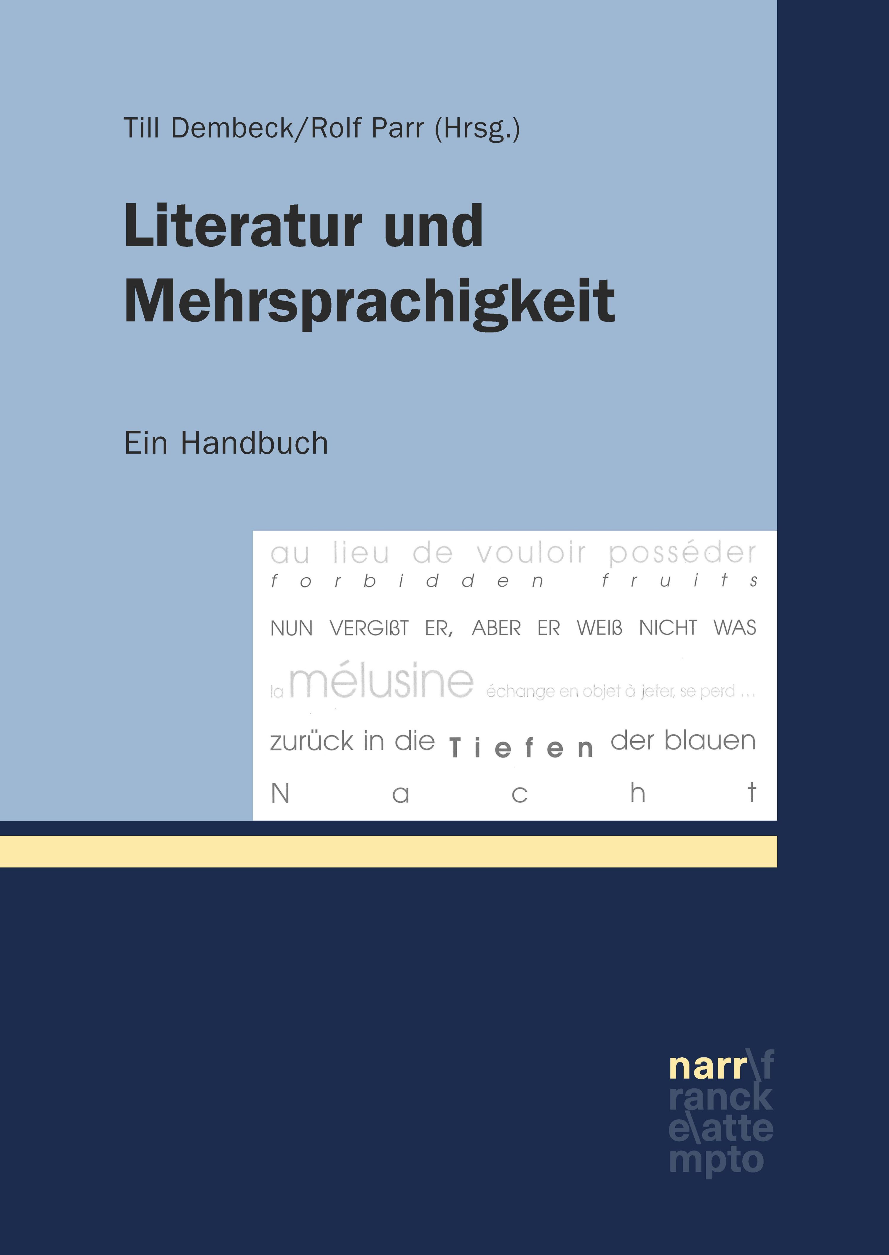 Обложка книги «Literatur und Mehrsprachigkeit»