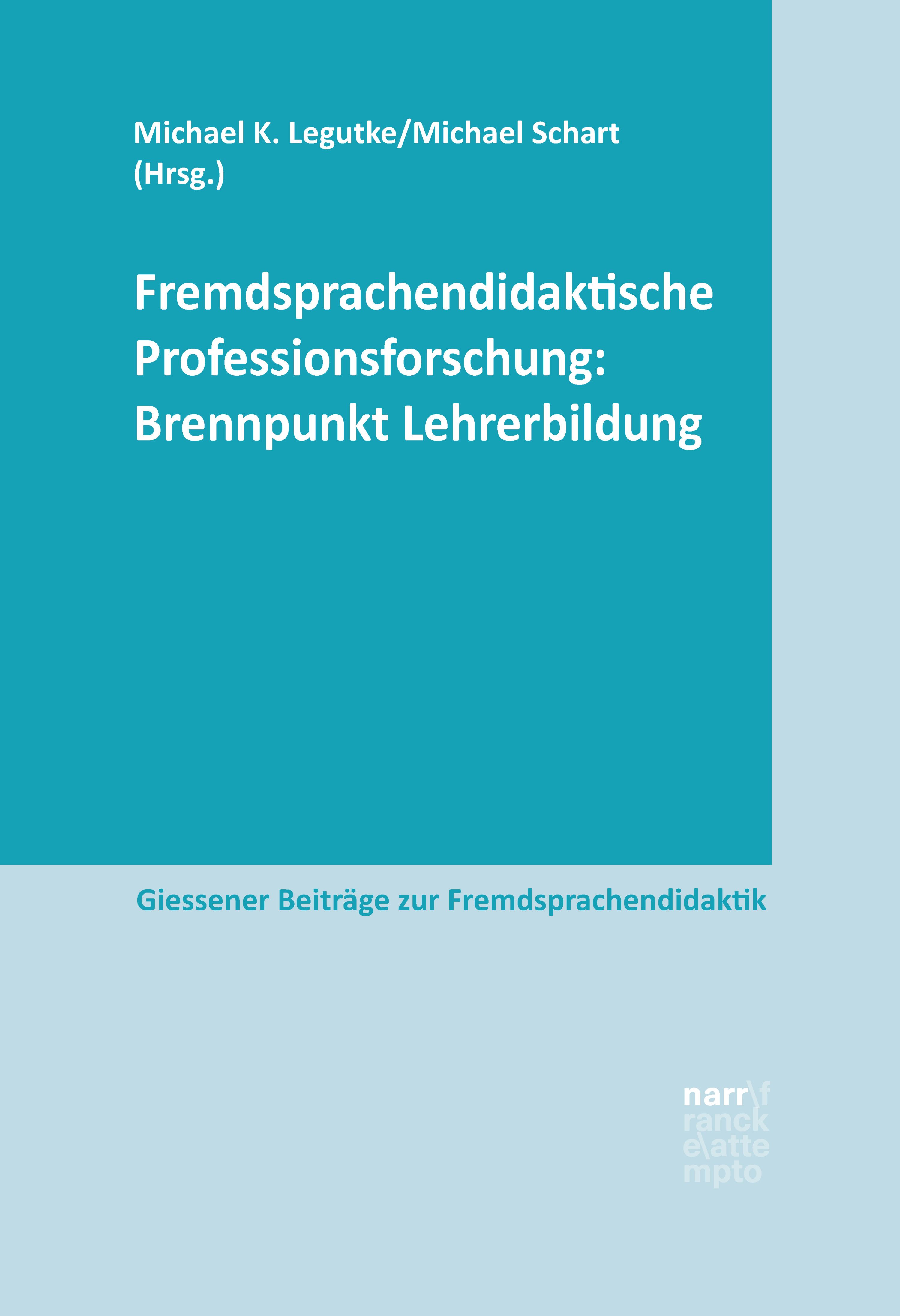 Обложка книги «Fremdsprachendidaktische Professionsforschung: Brennpunkt Lehrerbildung»