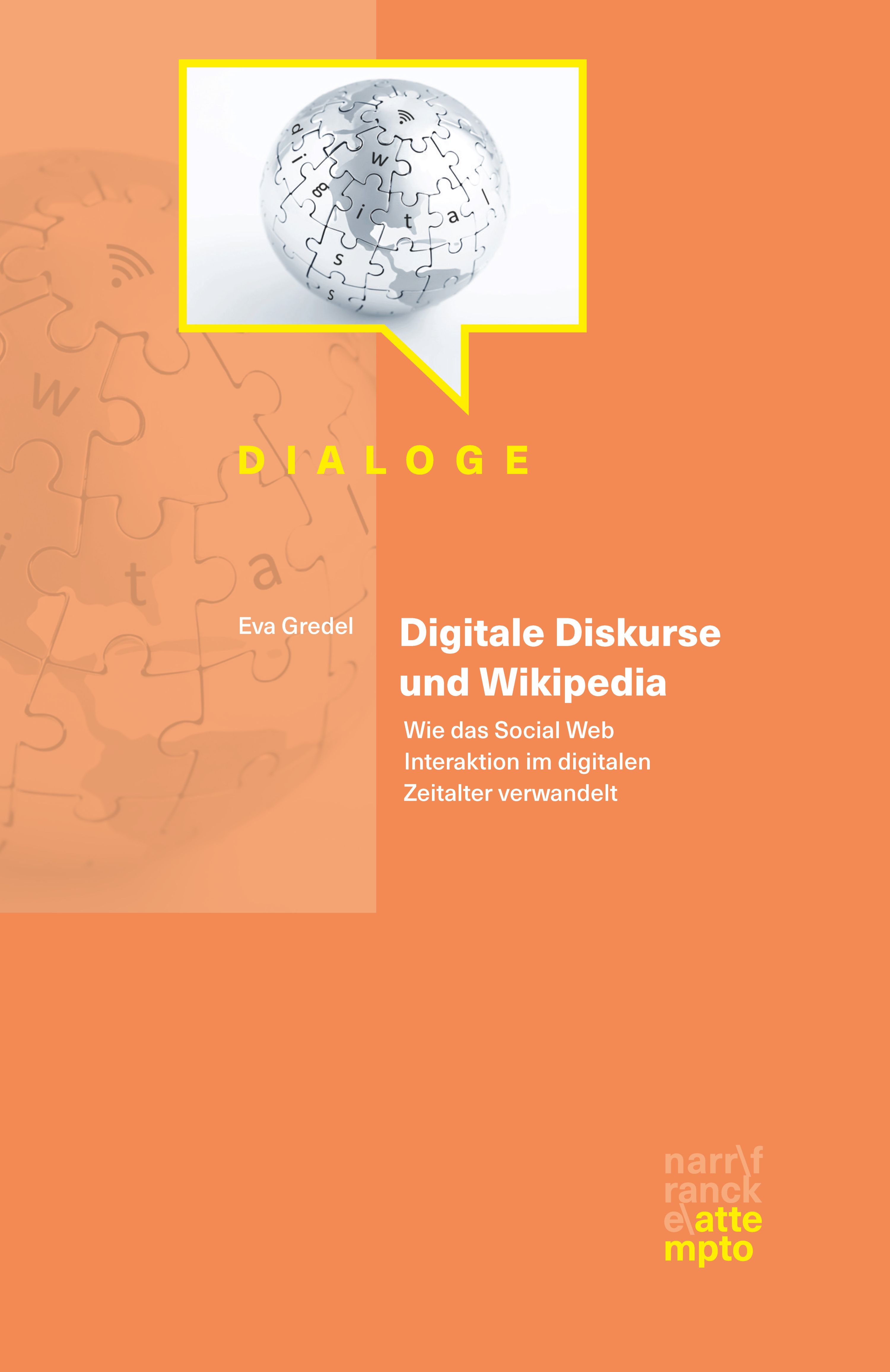 Обложка книги «Digitale Diskurse und Wikipedia»