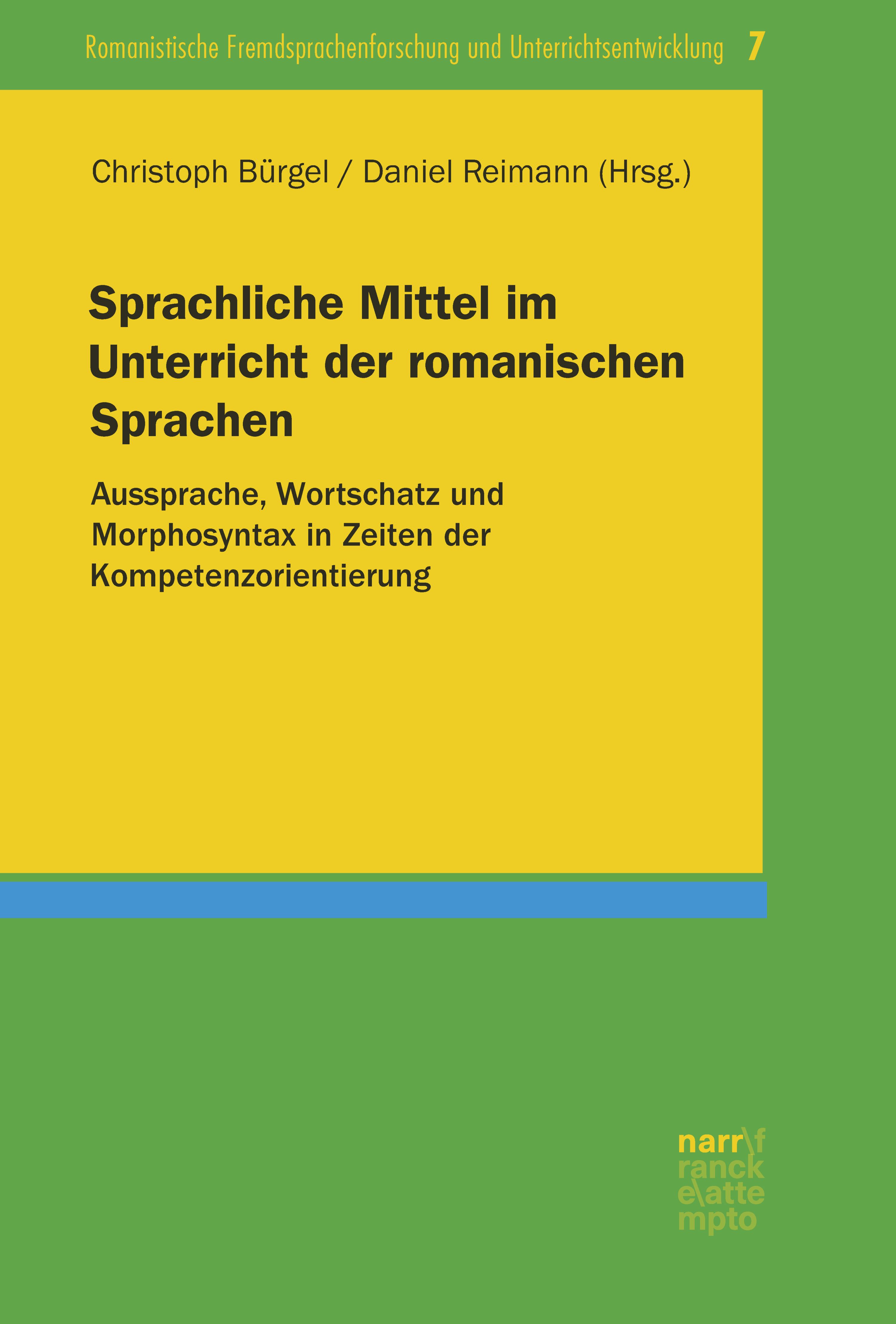 Обложка книги «Sprachliche Mittel im Unterricht der romanischen Sprachen»