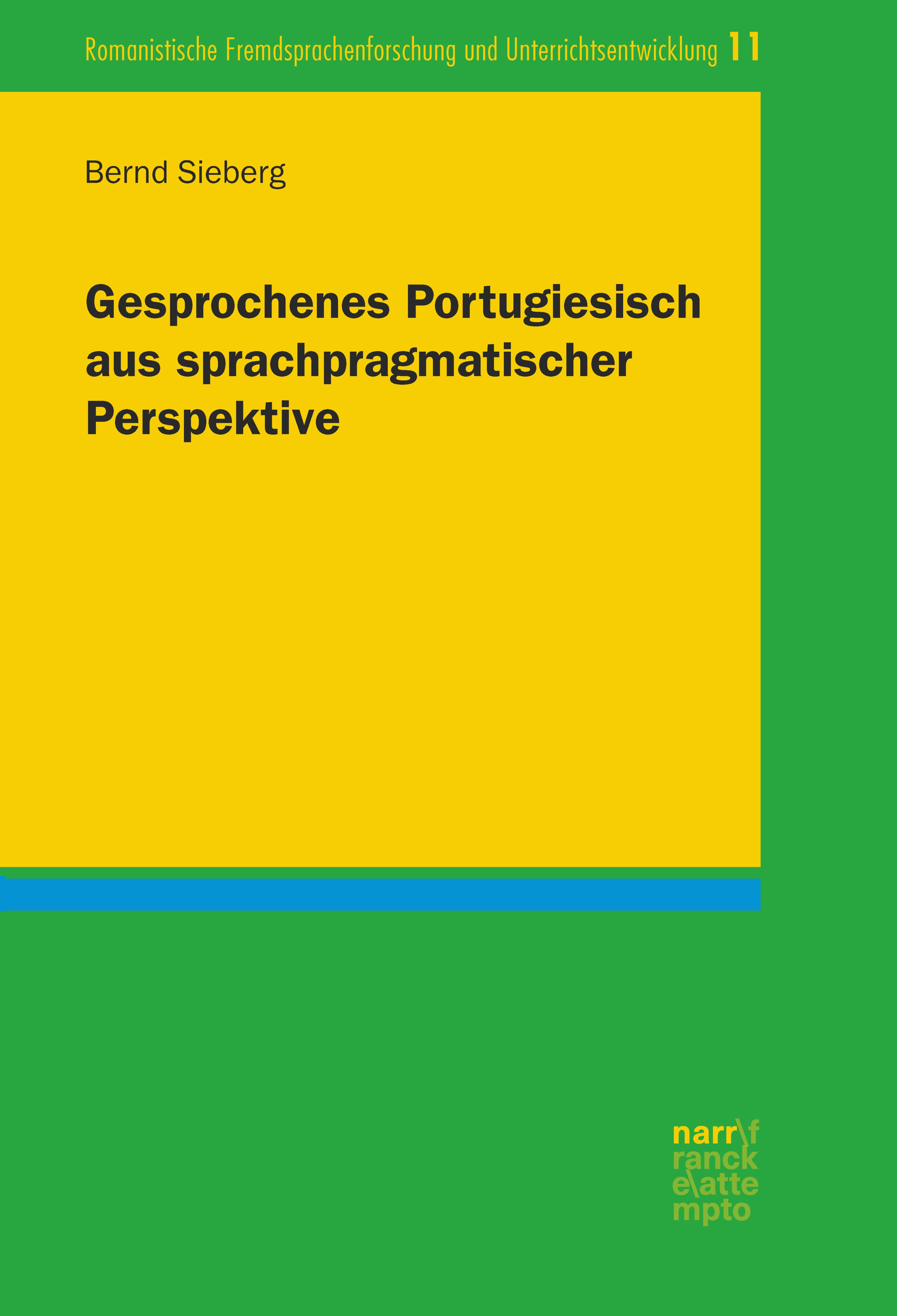 Обложка книги «Gesprochenes Portugiesisch aus sprachpragmatischer Perspektive»