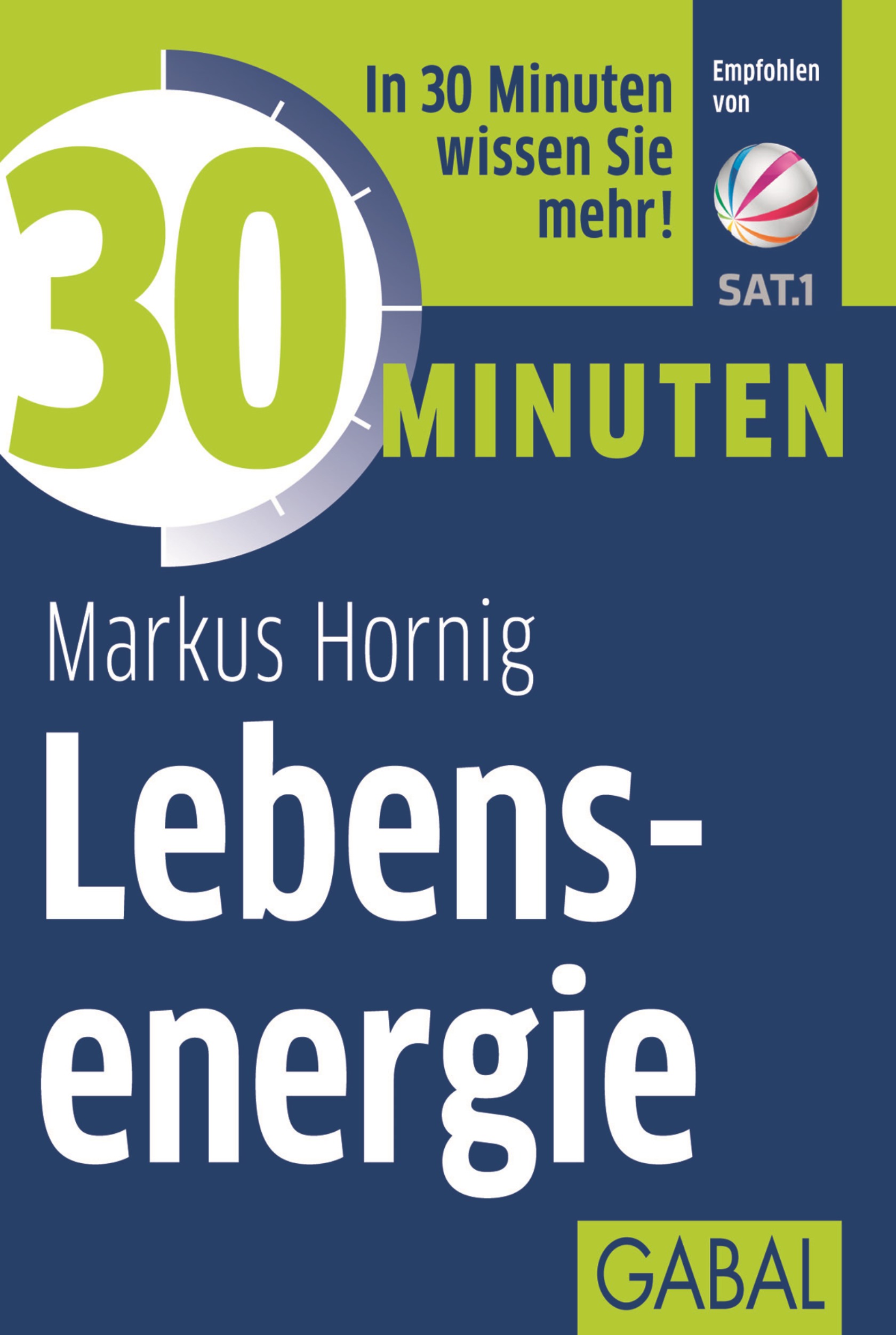 Обложка книги «30 Minuten Lebensenergie»