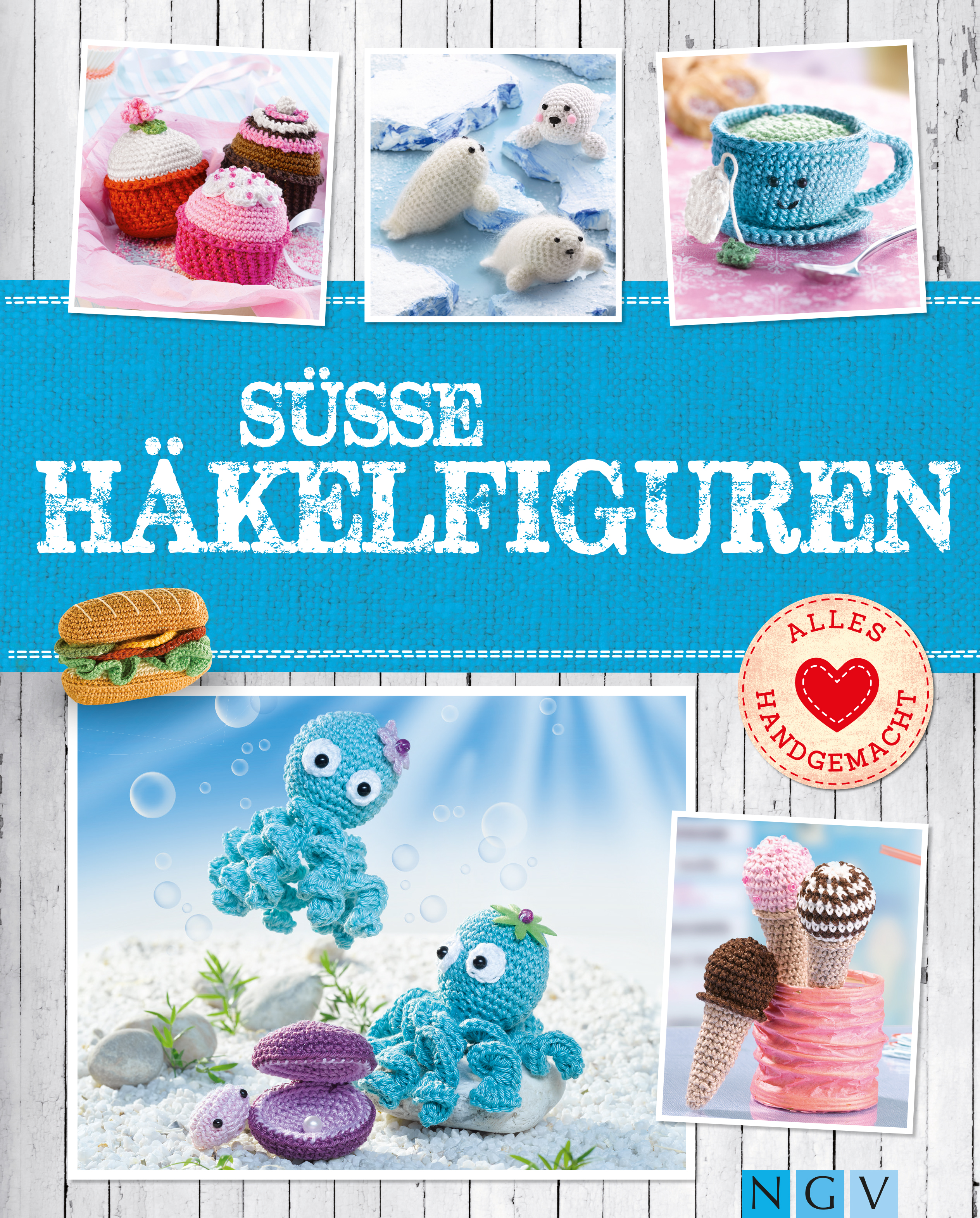 Обложка книги «Süße Häkelfiguren»