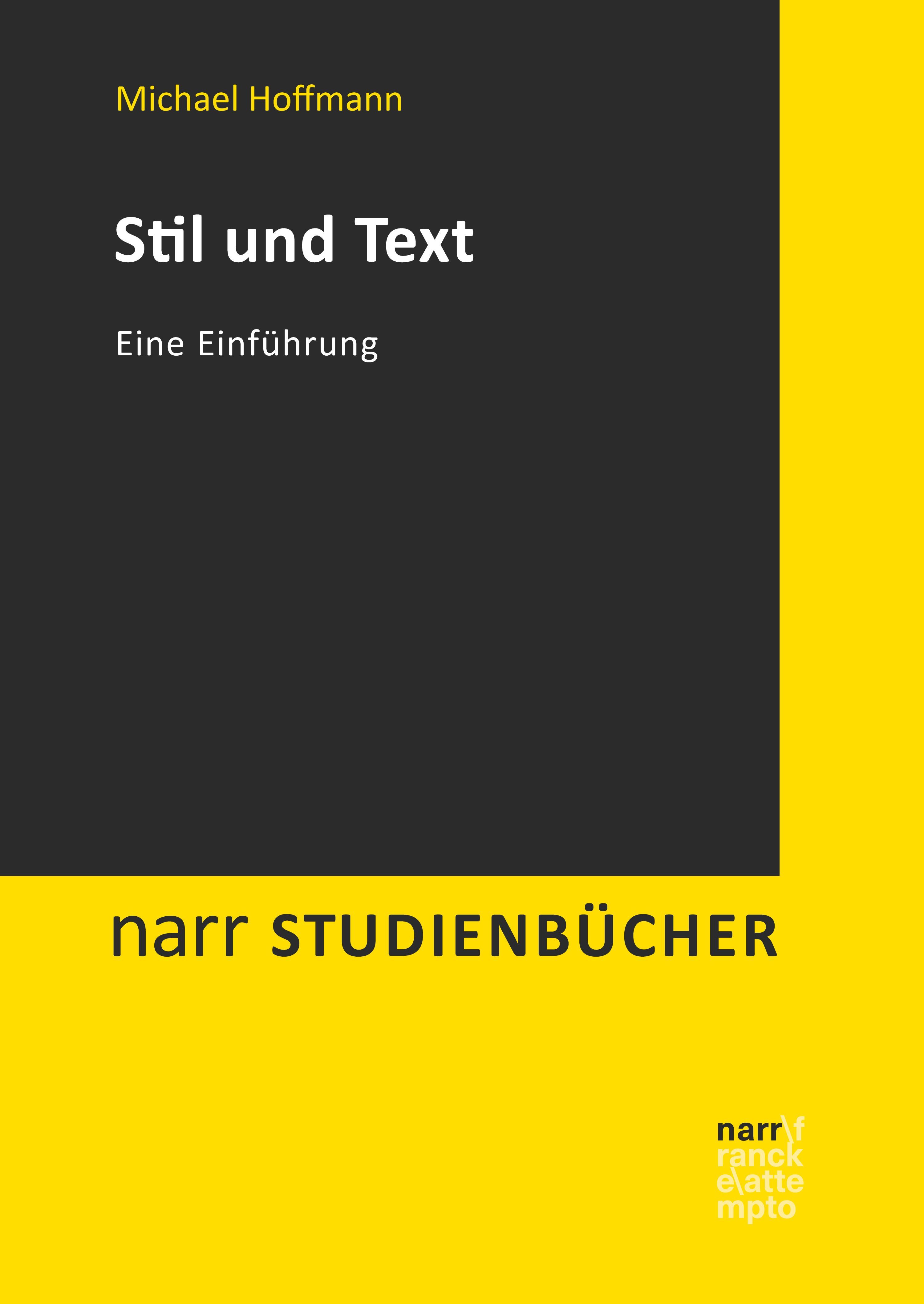 Обложка книги «Stil und Text»