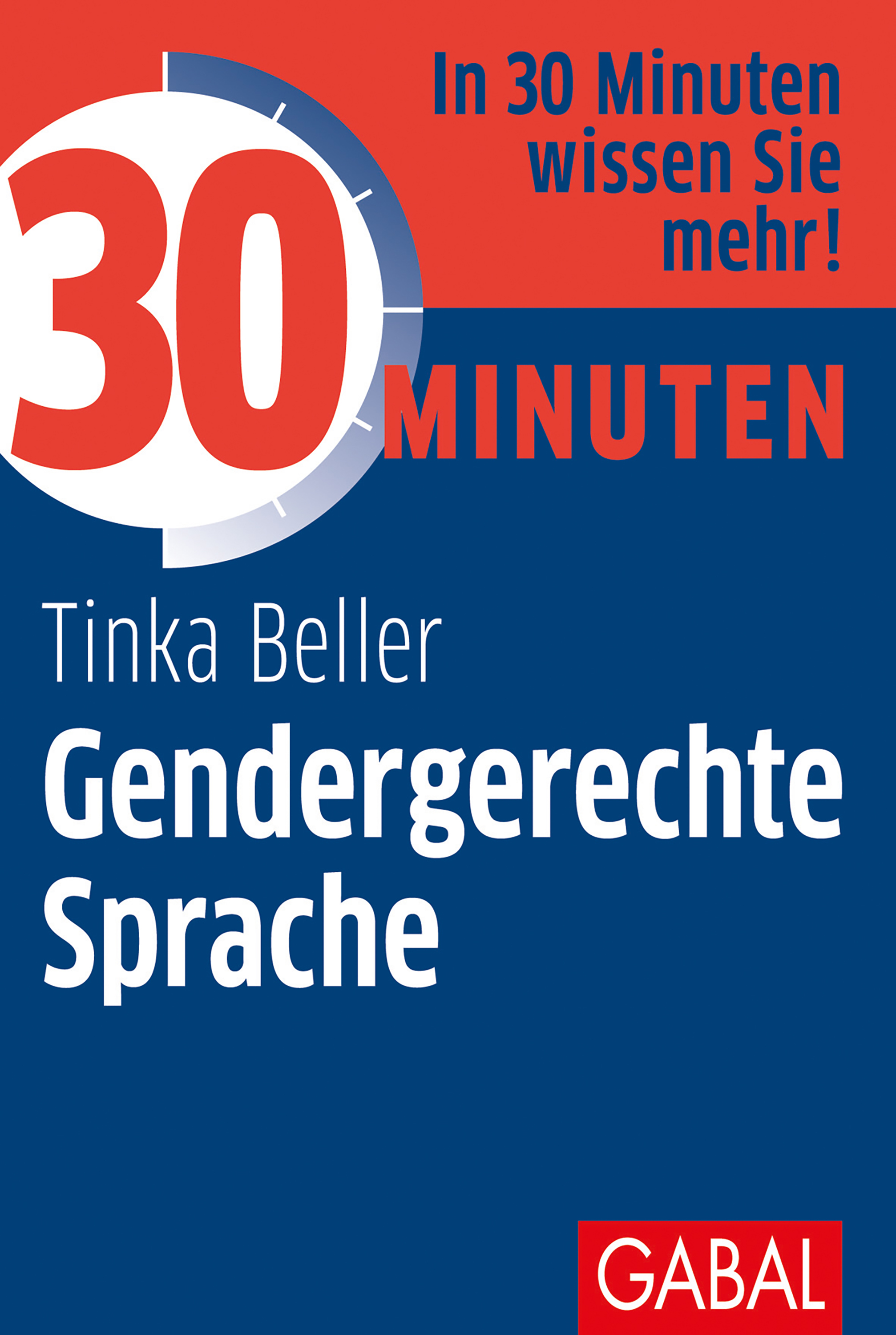Обложка книги «30 Minuten Gendergerechte Sprache»