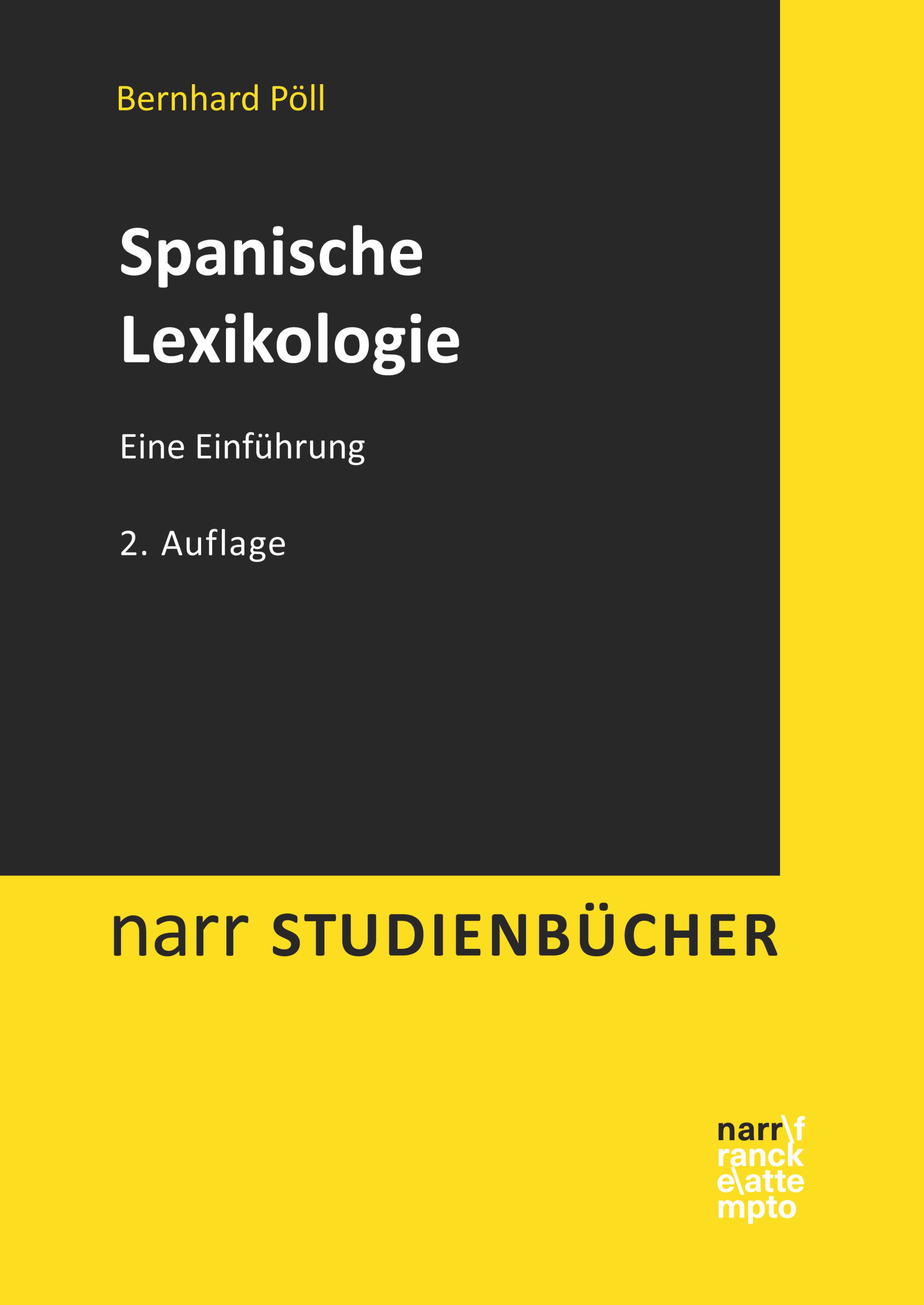 Обложка книги «Spanische Lexikologie»
